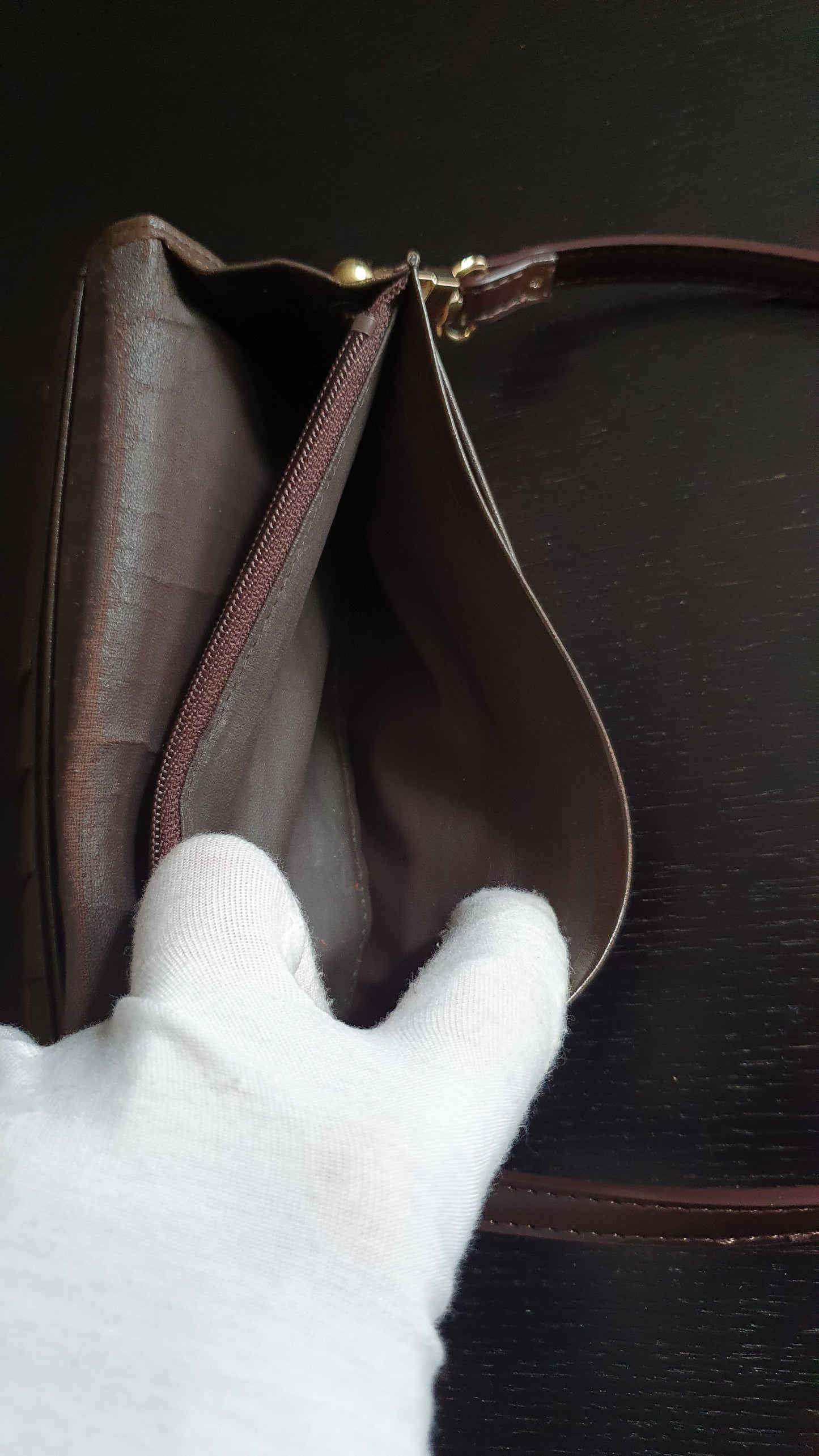 Authentic Burberry Upcycle Flap Wallet with Shoulder Strap
