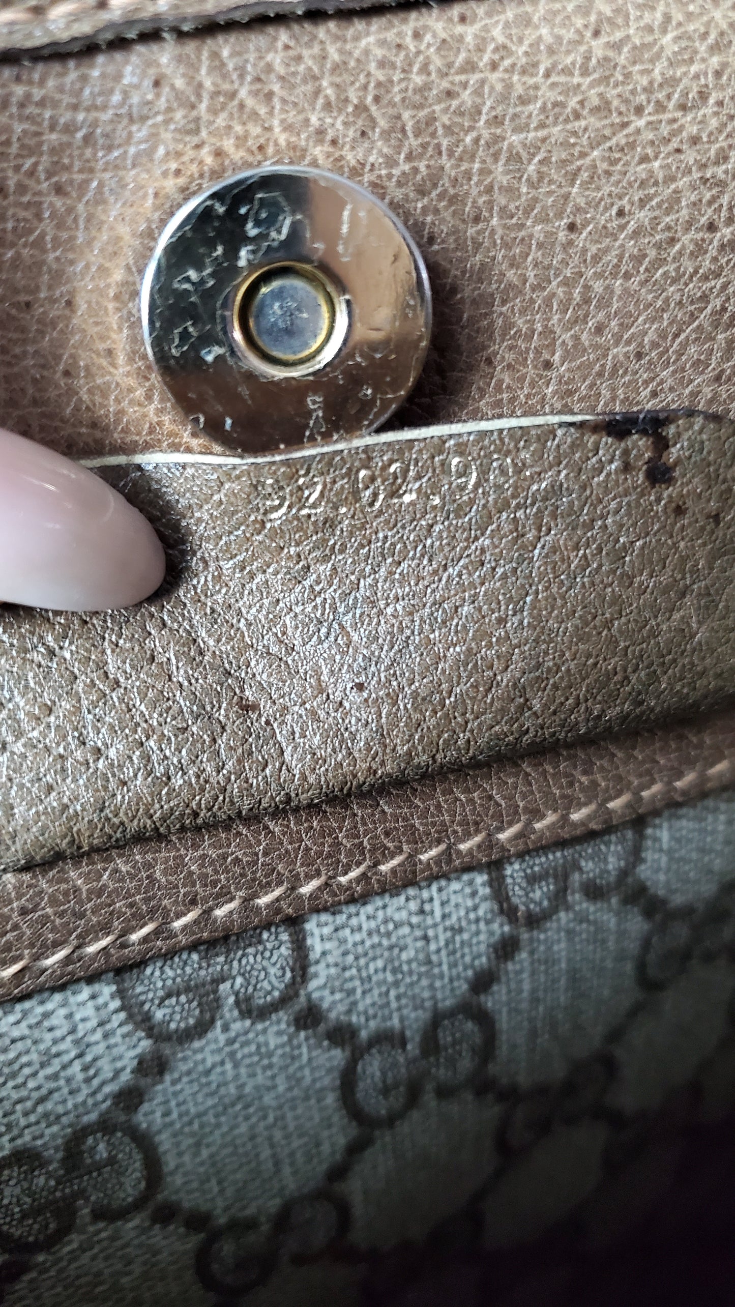 Authentic Vintage Gucci Upcycle Shoulder Purse with Handle Straps