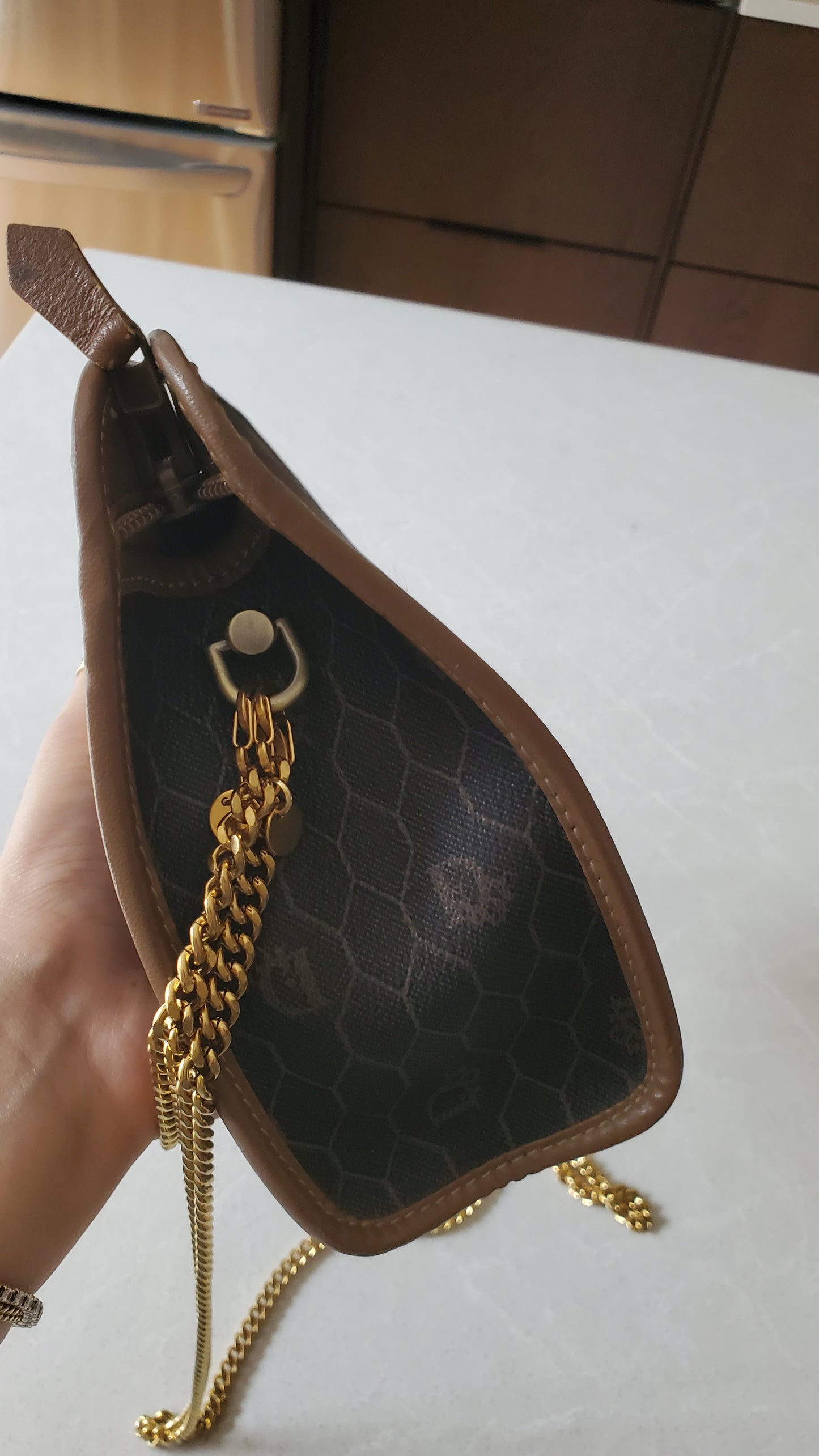 Authentic Vintage Dior Upcycle Purse on Chains