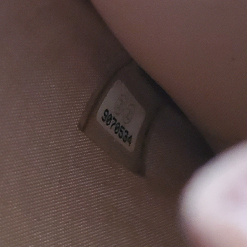 Authentic Chanel Upcycle Pink Caviar Wallet on Chain