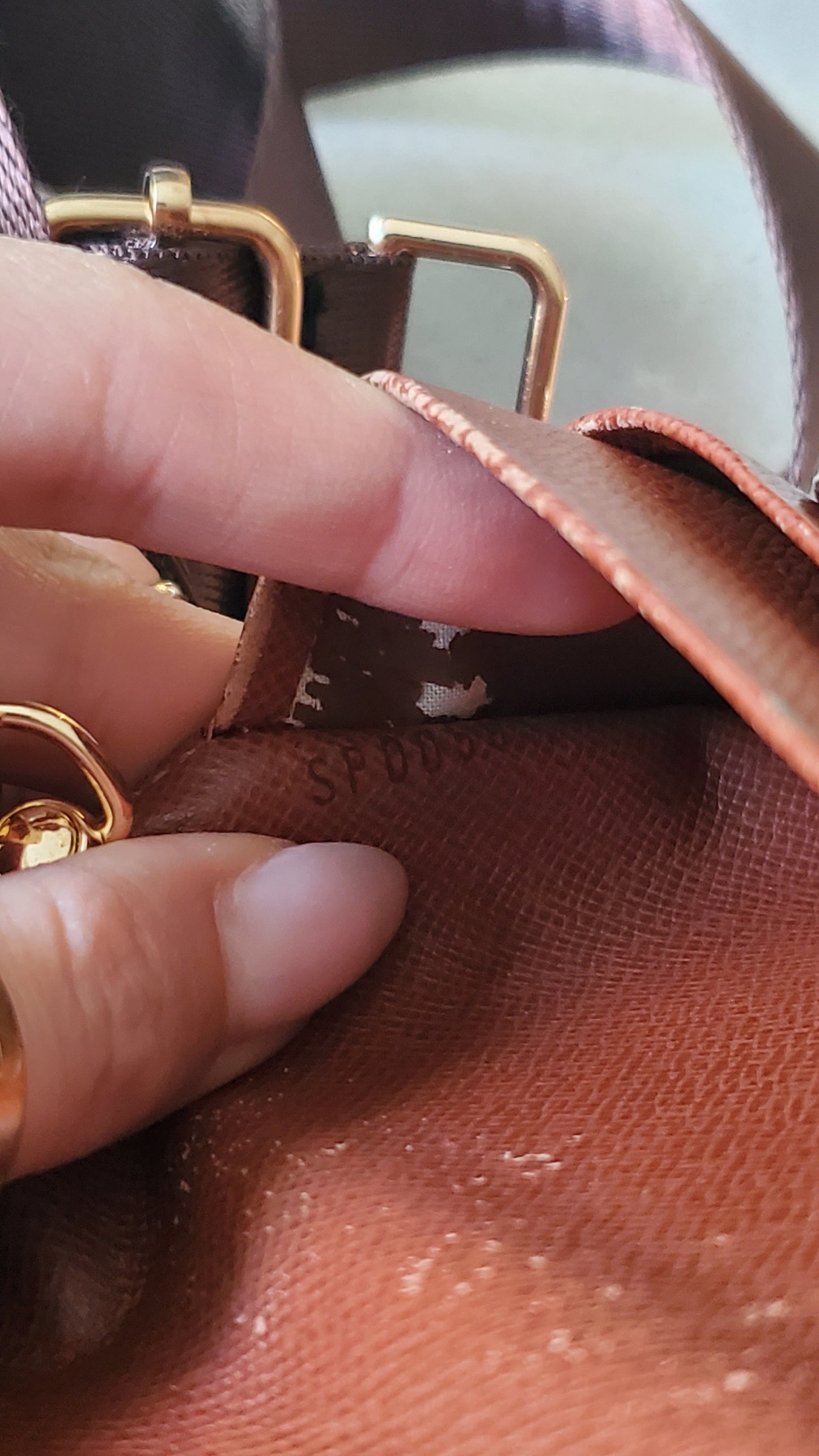 Authentic Vintage Louis Vuitton Upcycle Small Wallet on Strap