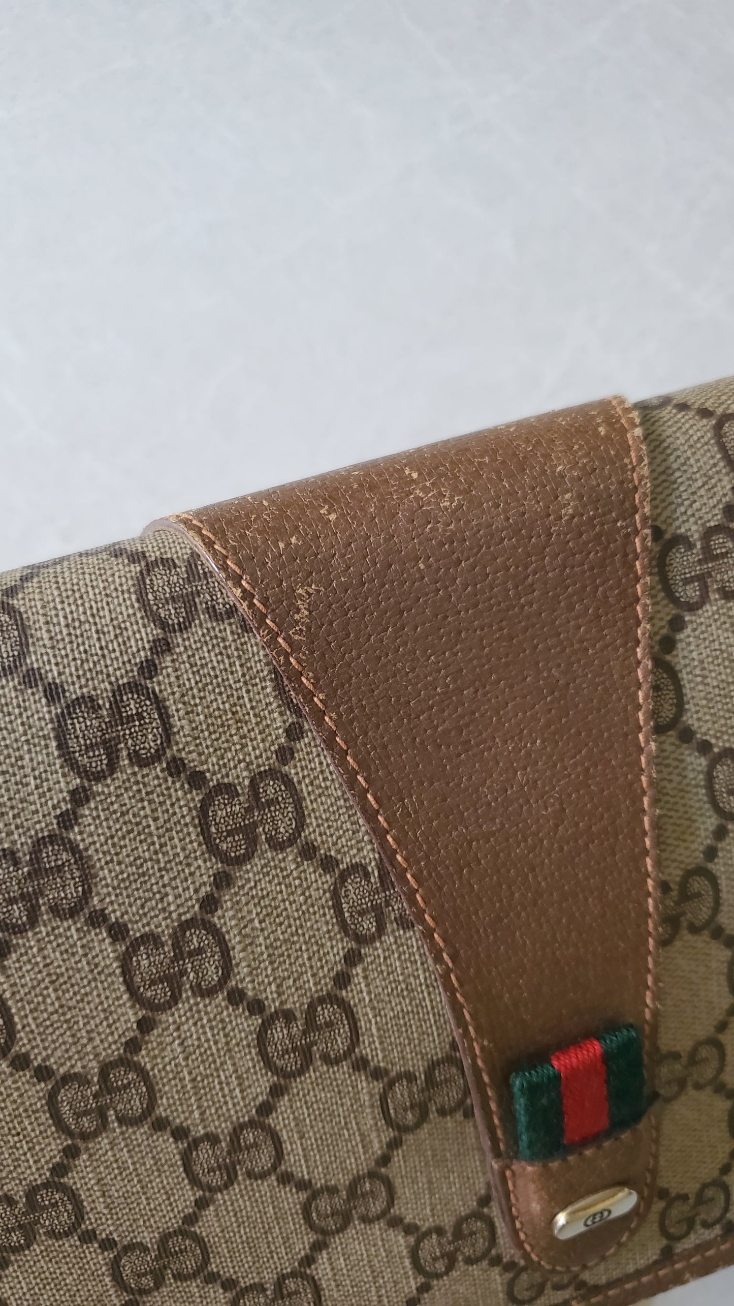 Authentic Vintage Gucci Upcycle Purse on Chains