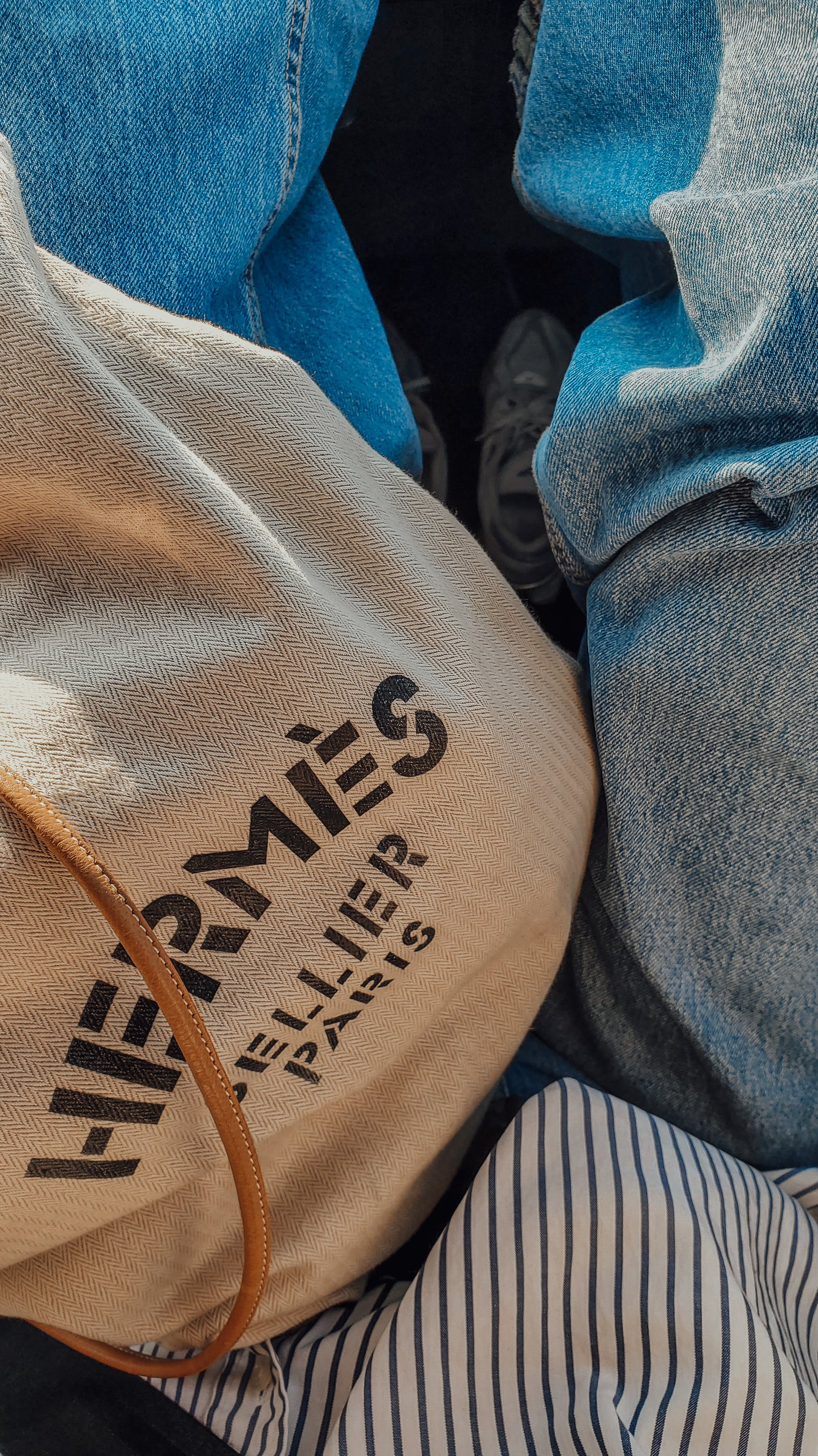 Authentic Hermès Large Tote Bag