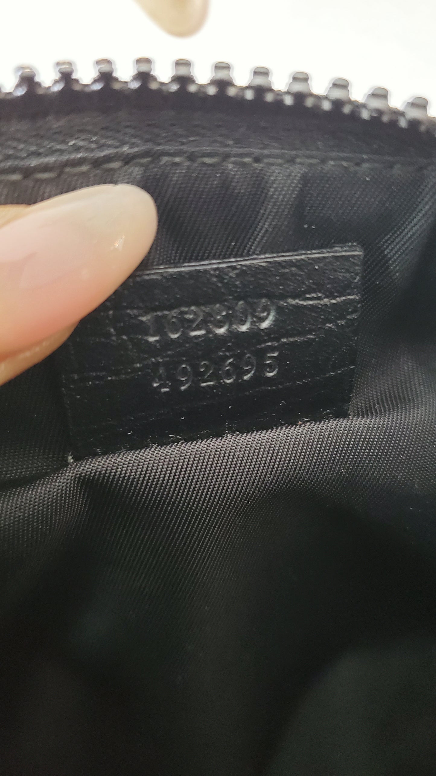 Authentic Gucci Upcycle Black Purse with Strap