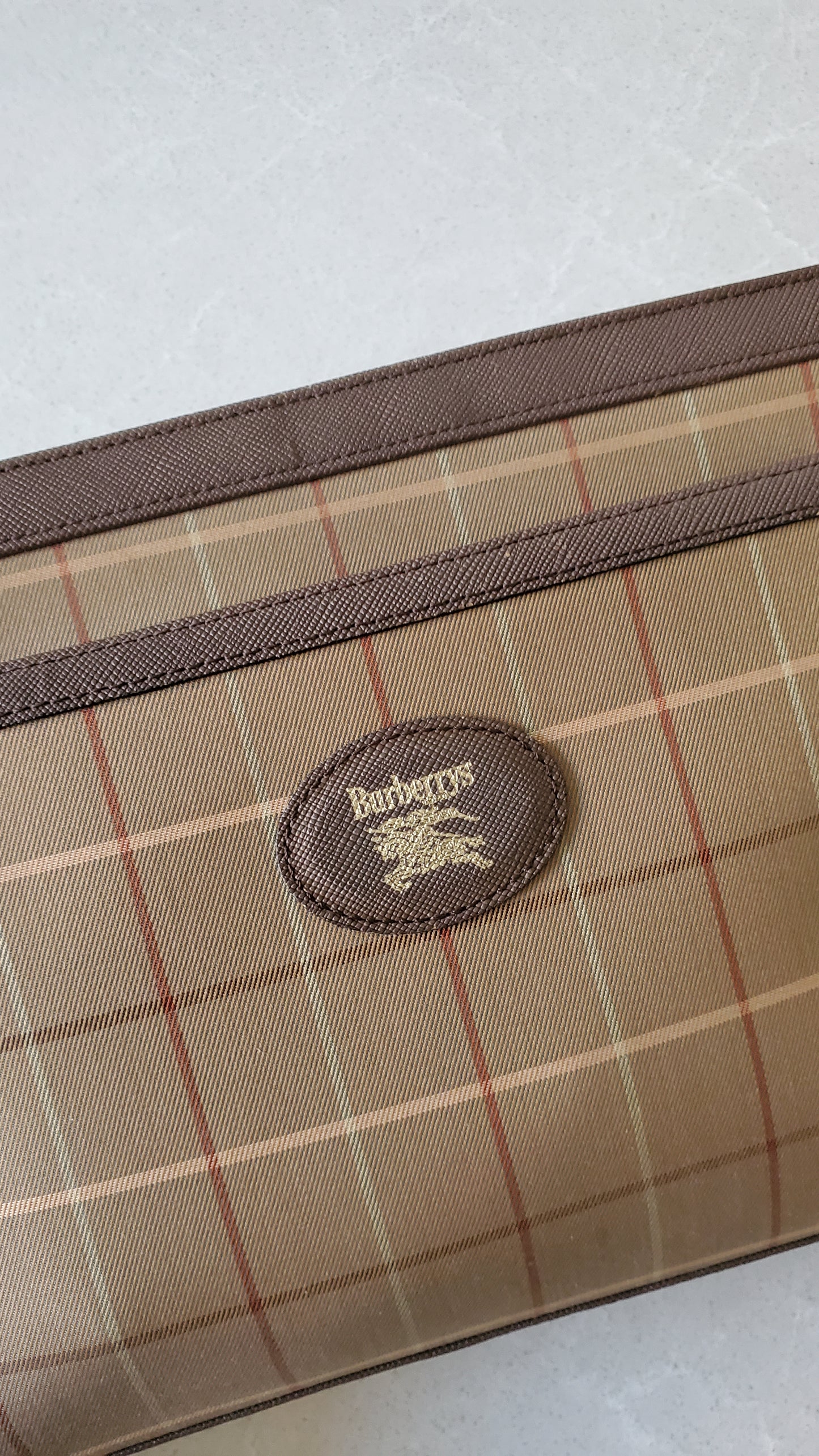 Authentic Burberry Upcycle Purse on Strap