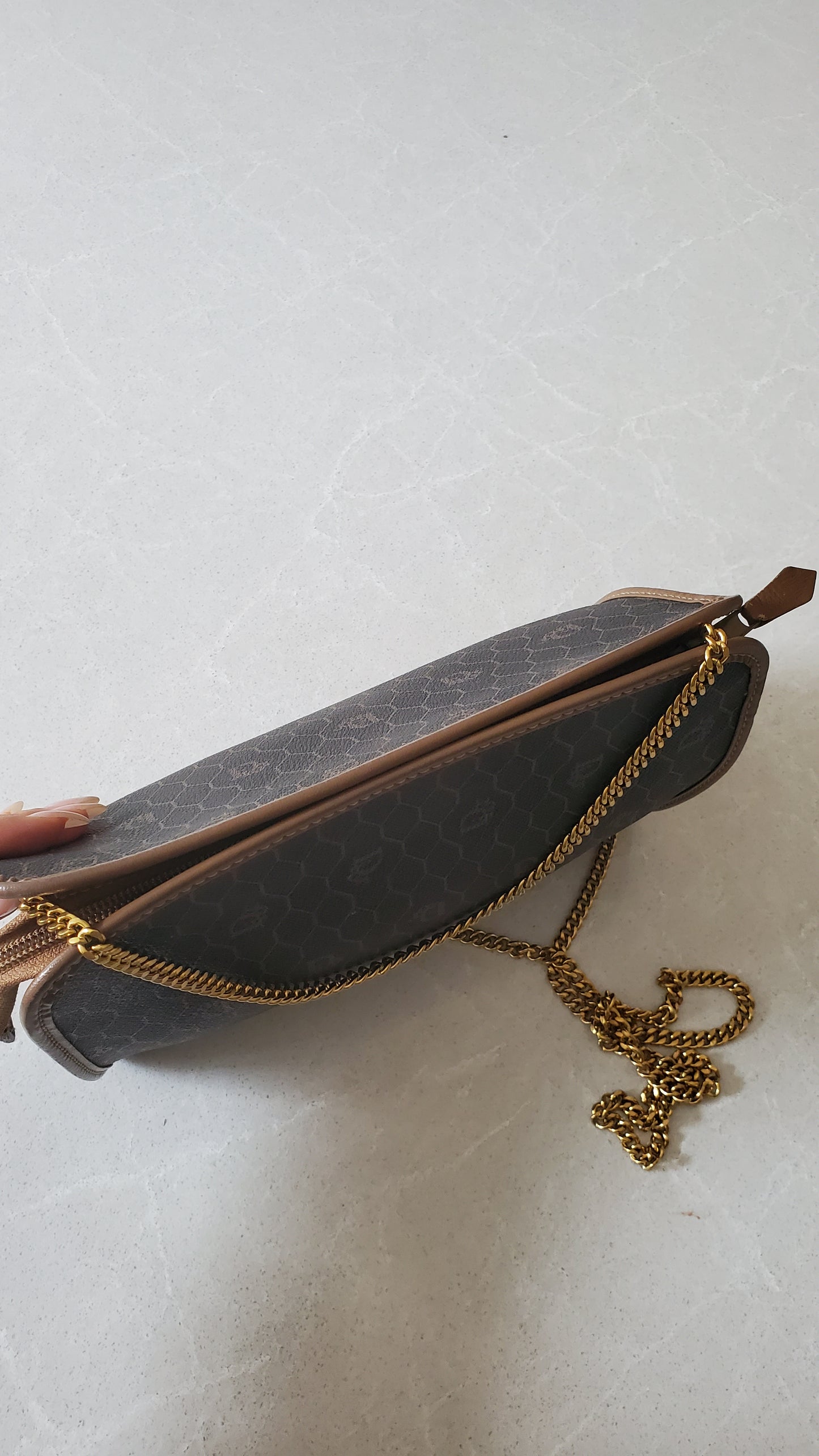 Authentic Vintage Dior Upcycle Purse on Chains