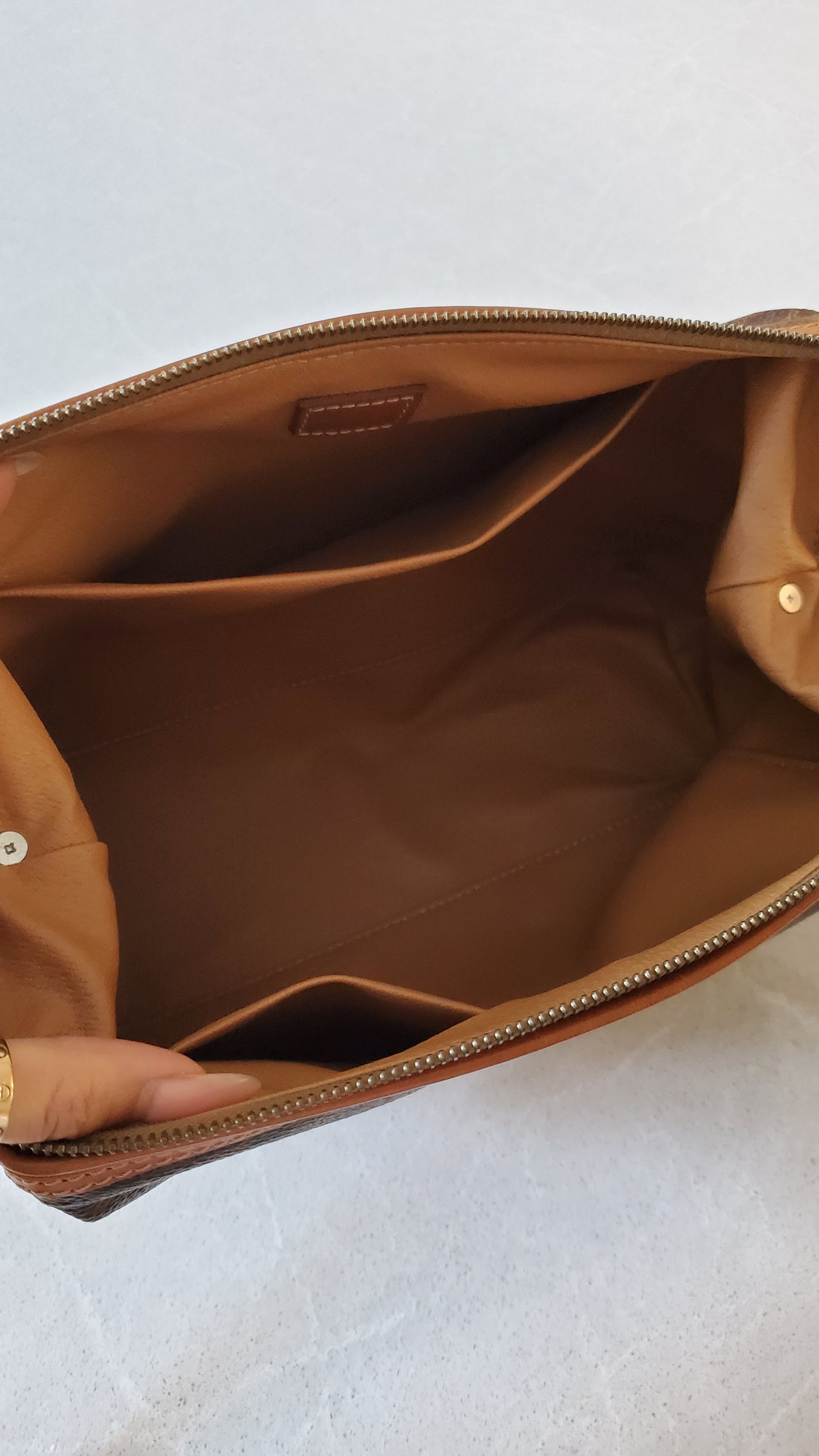 Authentic Vintage Celine Upcycle Medium Pouch on Strap