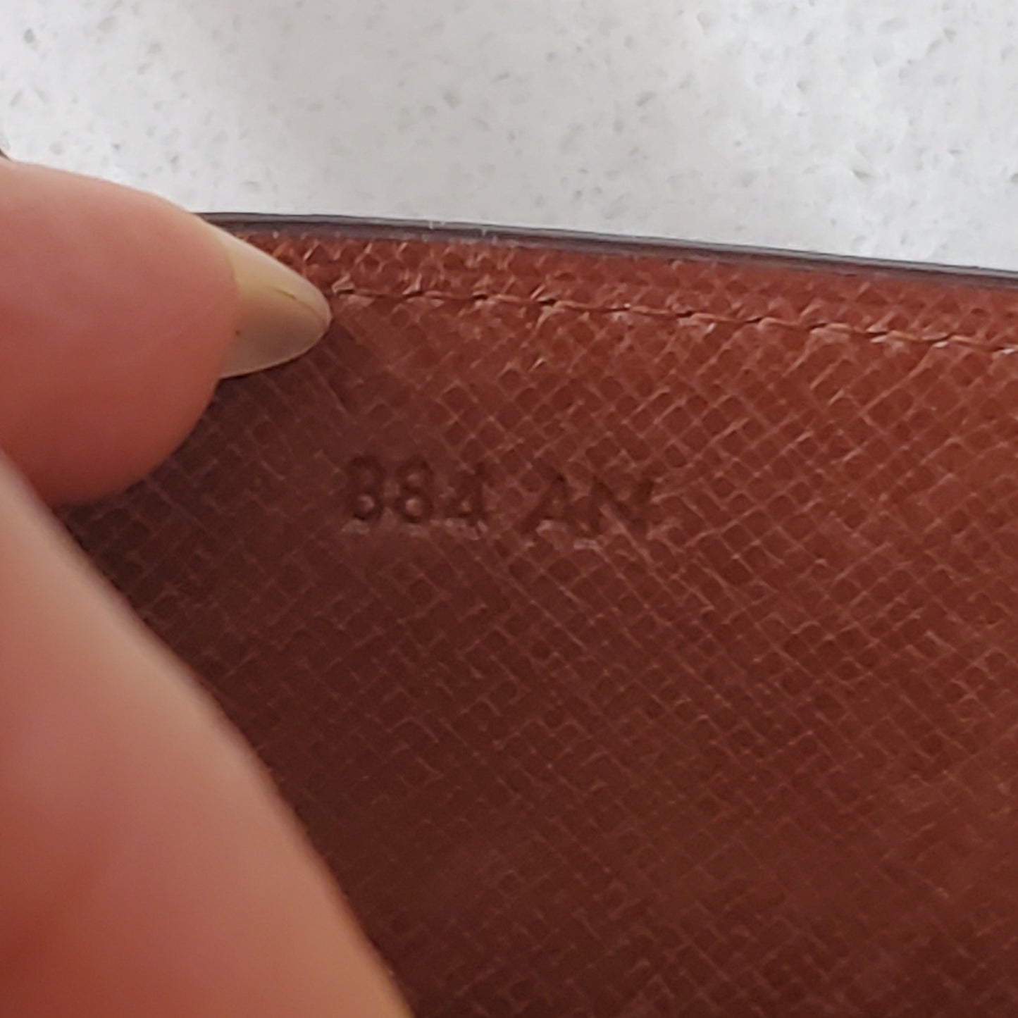 Authentic Vintage Louis Vuitton Upcycle Long Wallet with Strap