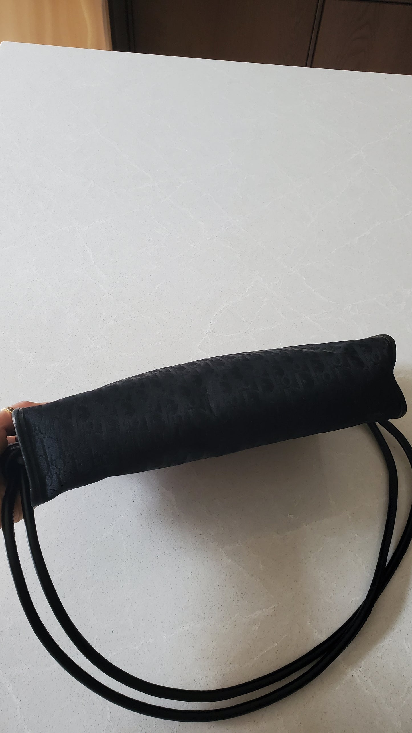Authentic Vintage Dior Black Purse on Strap