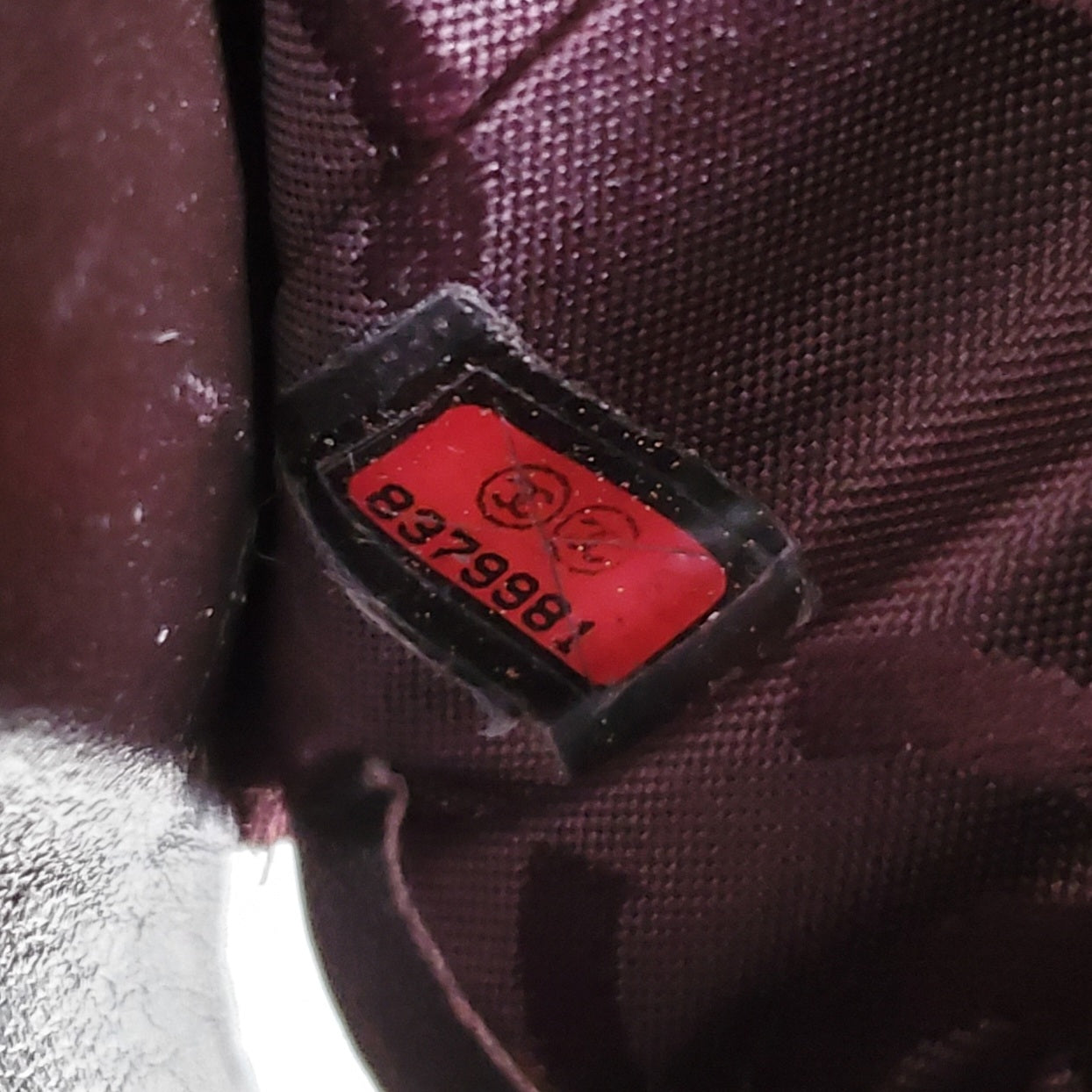 Authentic Vintage Chanel Upcycle (Brown) Small Shoulder Wallet with Strap