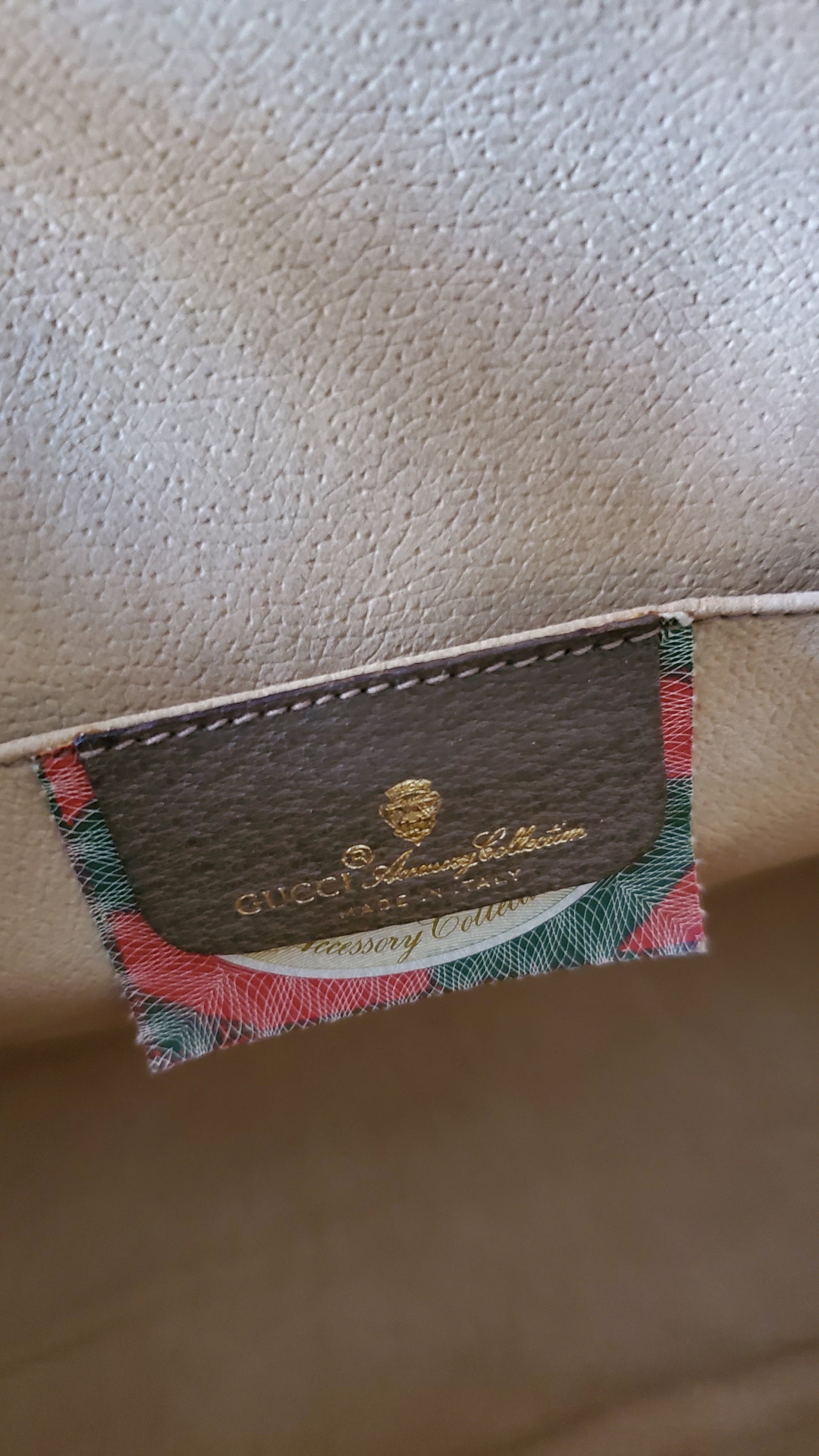 Authentic Vintage Gucci Upcycle Purse on Chains (with pearls)