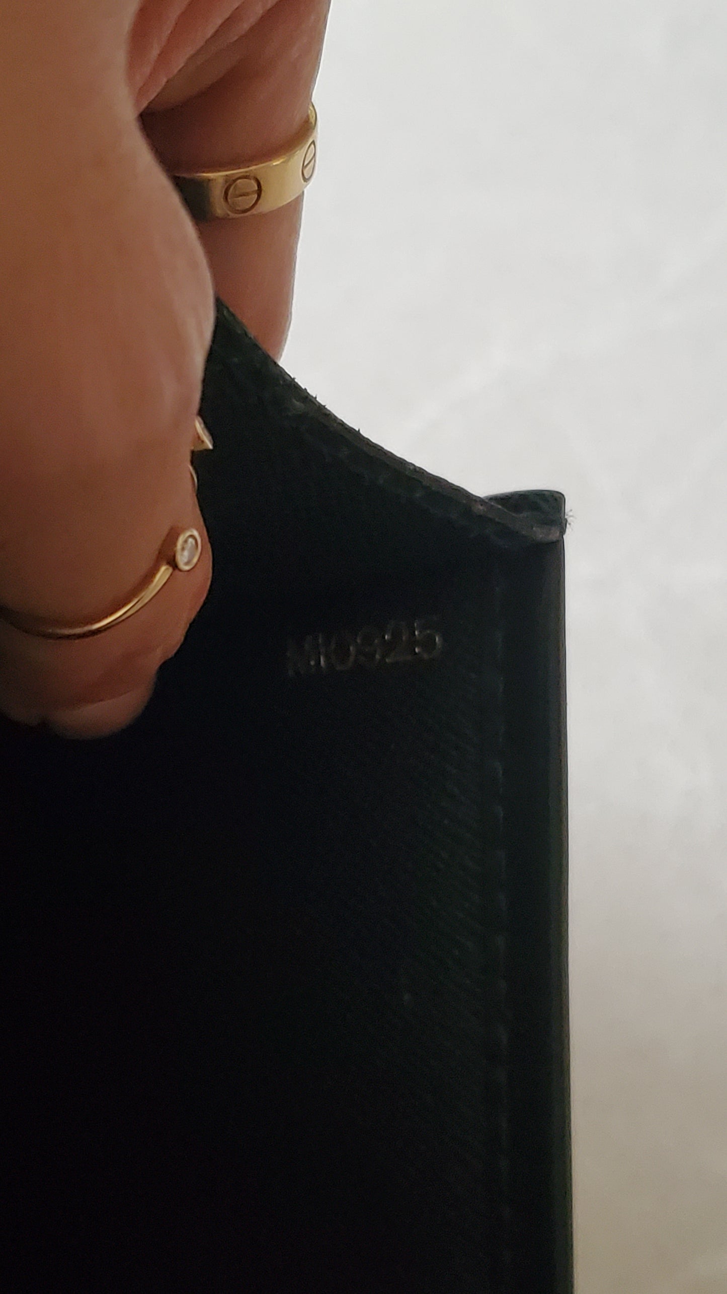 Authentic Vintage Louis Vuitton (Dark Green) Upcycle Large Purse on Chains