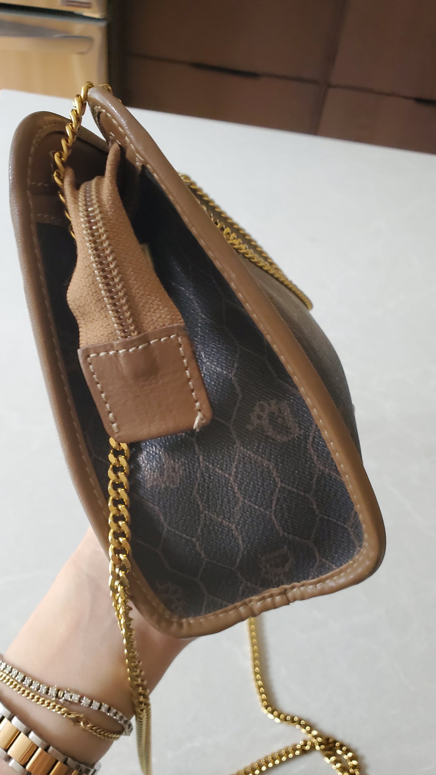 Authentic Vintage Dior Upcycle Purse on Chains