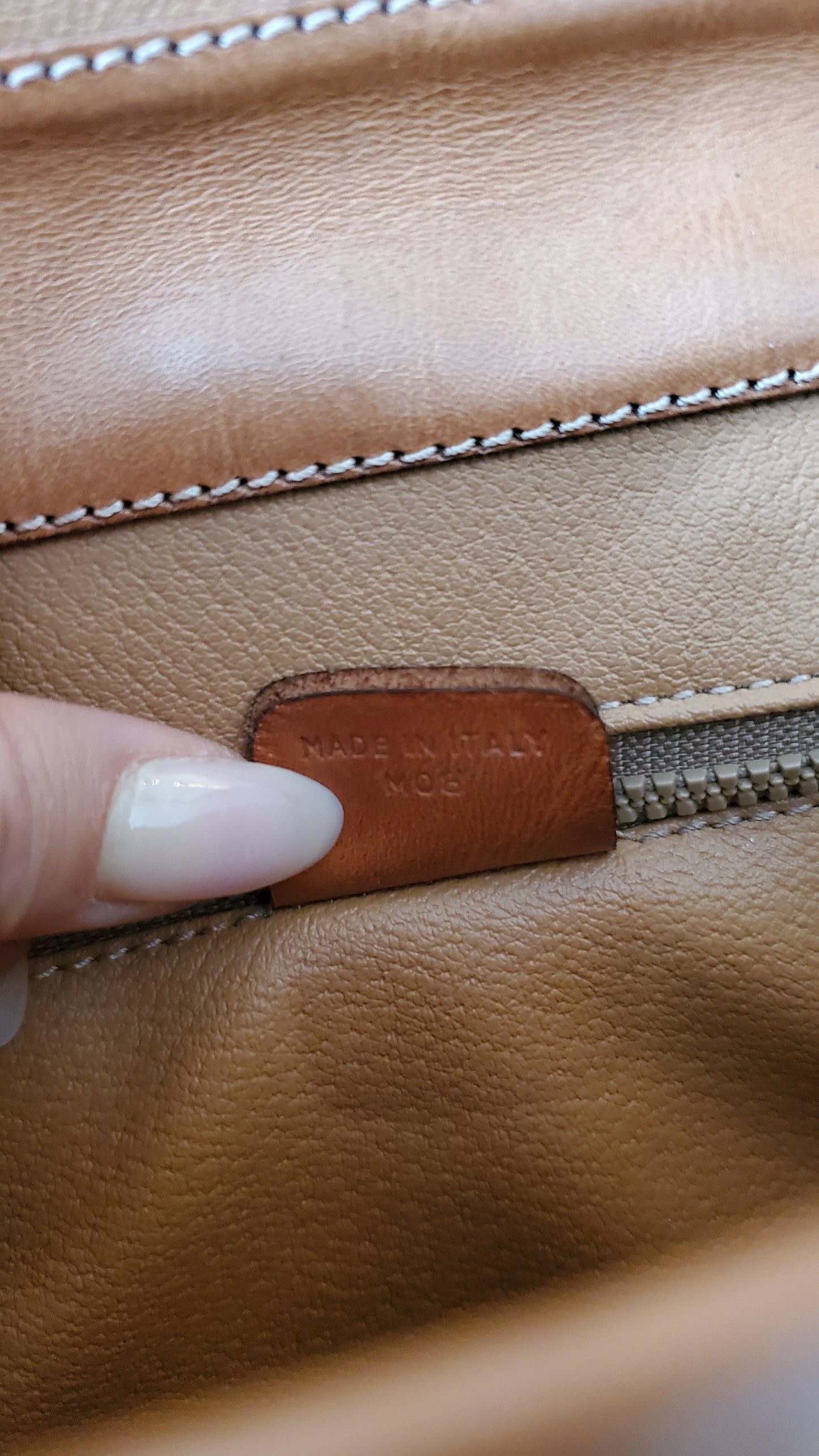 Authentic Vintage Celine (2/2) Upcycle Purse with Strap & Chain