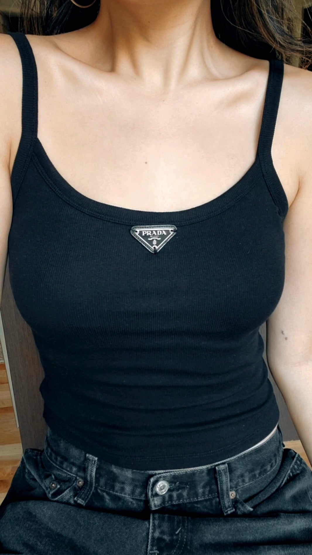 Authentic Prada/ Aritzia Upcycle Women Tank Top (Small)