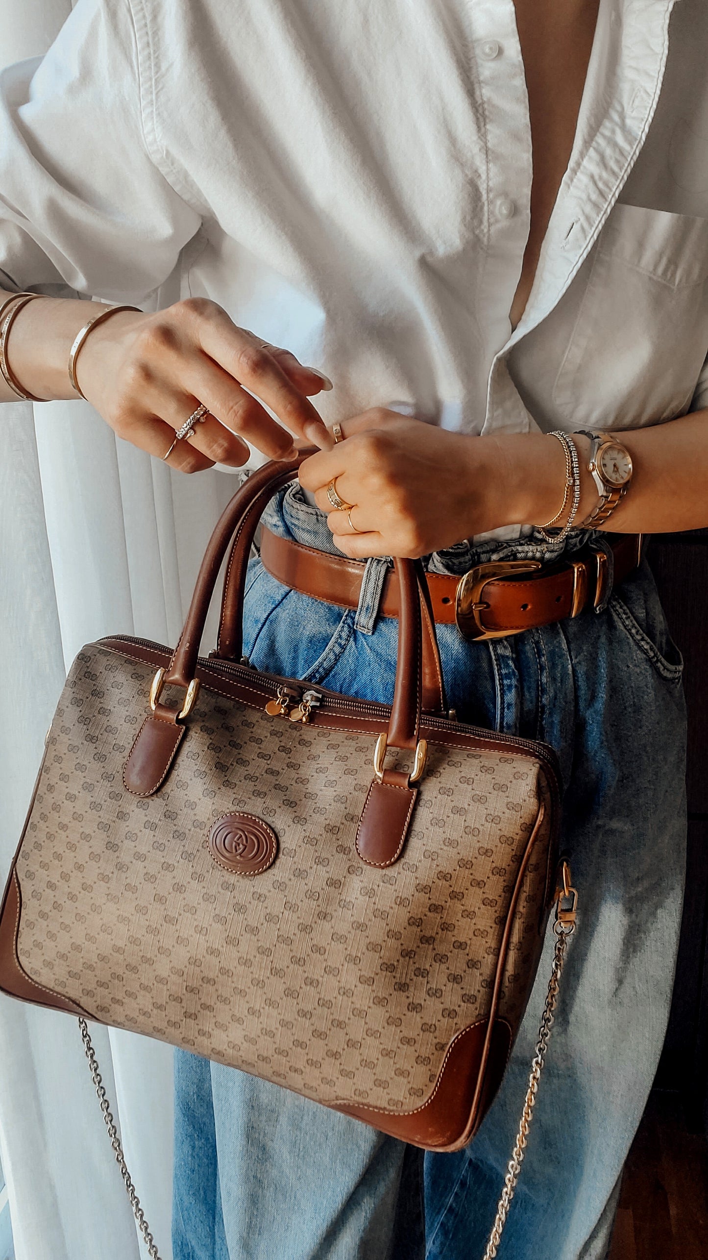 Authentic Vintage Gucci Bag