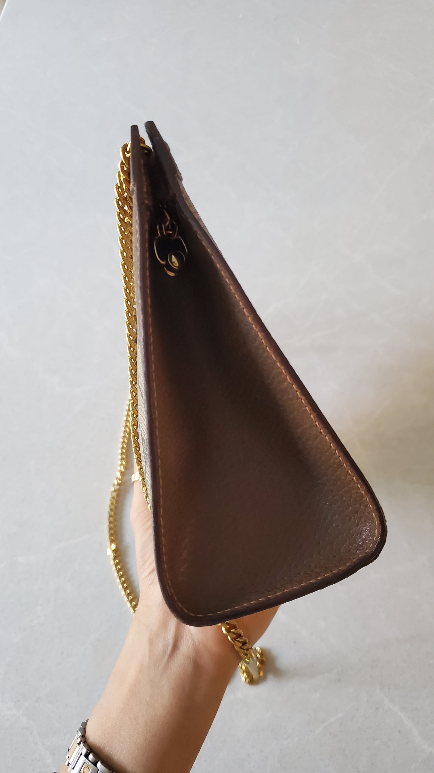 Authentic Vintage Gucci Upcycle Purse on Chains