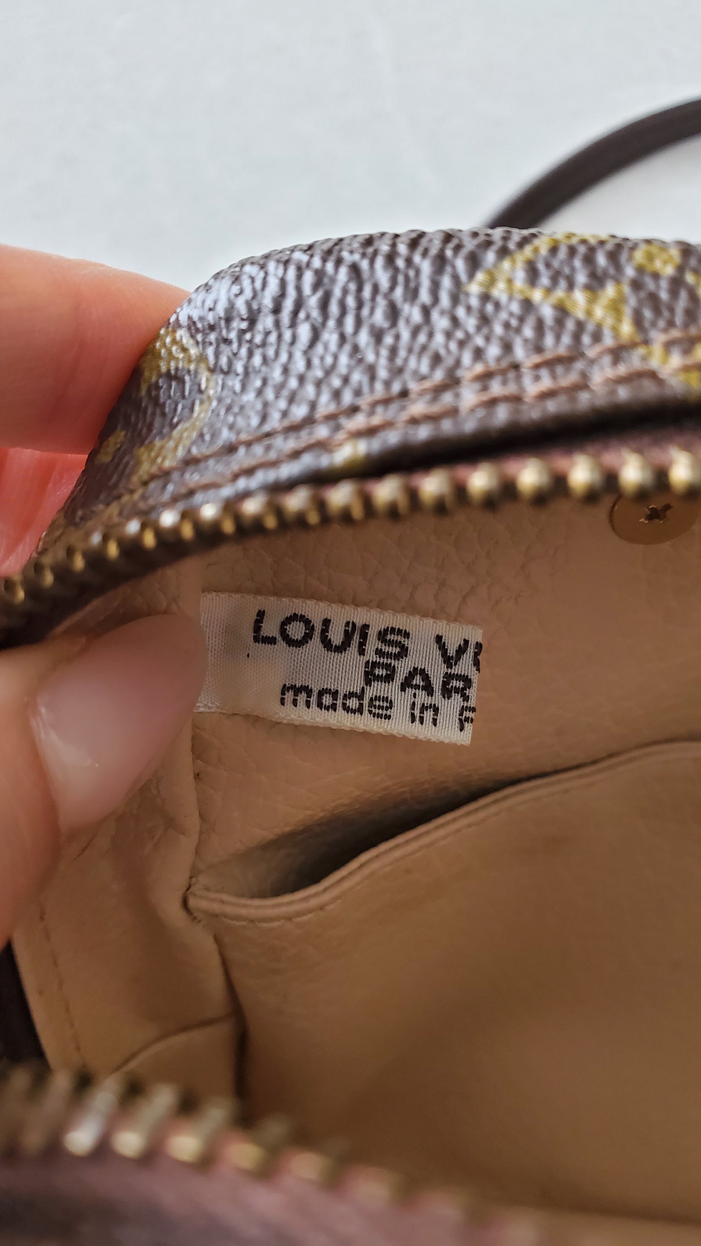 Authentic Vintage Louis Vuitton Upcycle New Gen Charm Shoulder/ Crossbody Bag