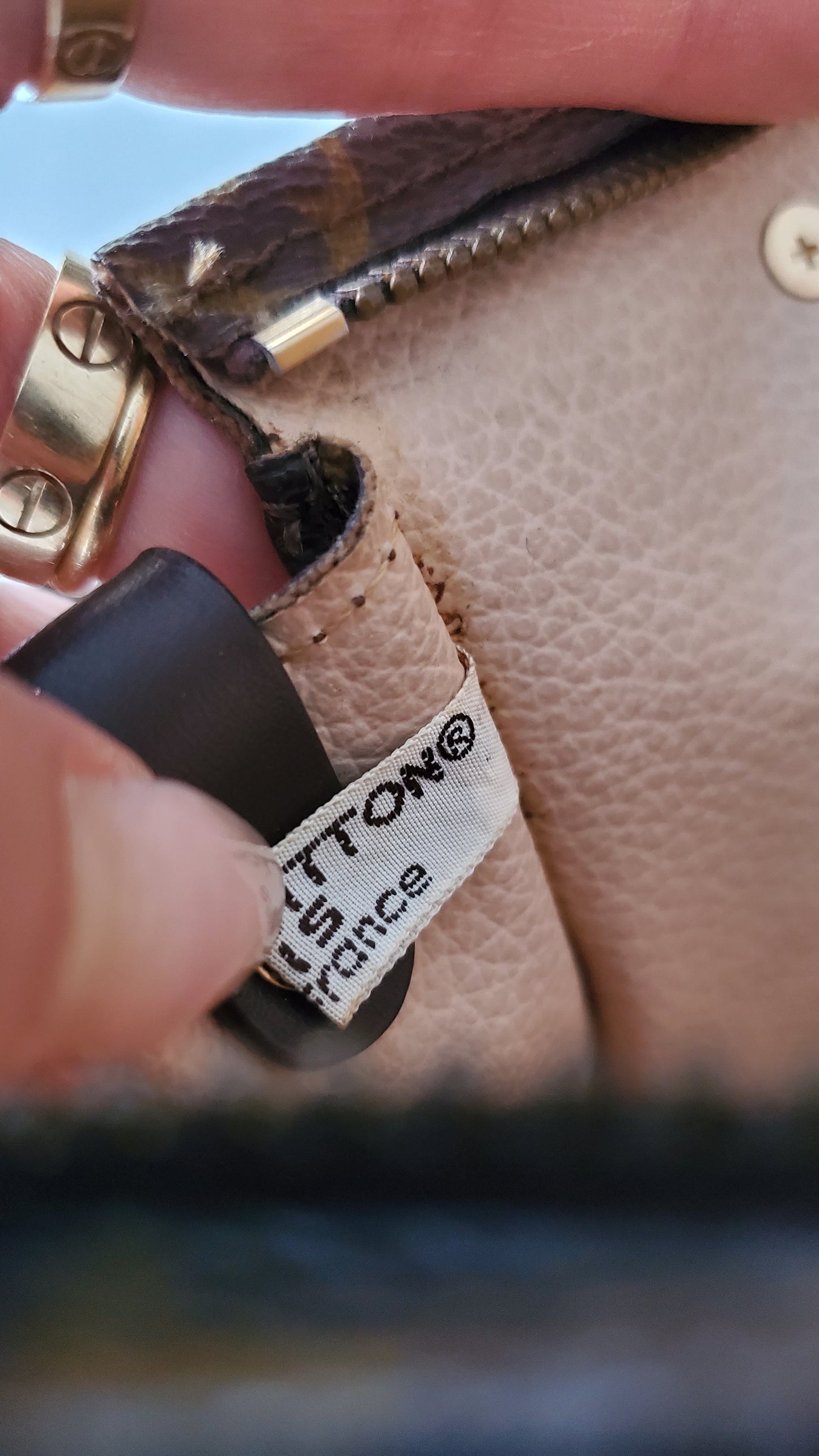 Authentic Vintage Louis Vuitton Upcycle New Gen Charm Bag