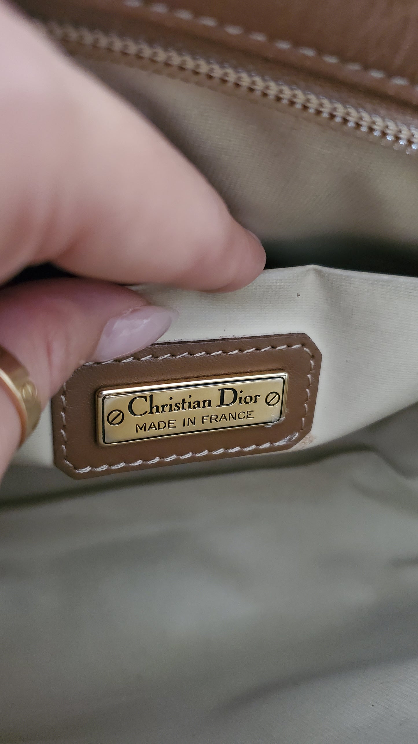 Authentic Vintage Dior Upcycle Purse on Chains