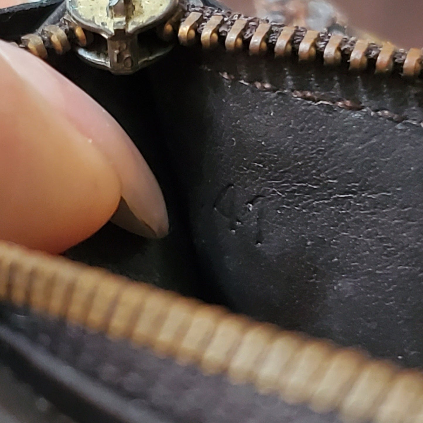 Authentic Vintage Louis Vuitton Monogram Upcycle Long Wallet on Strap