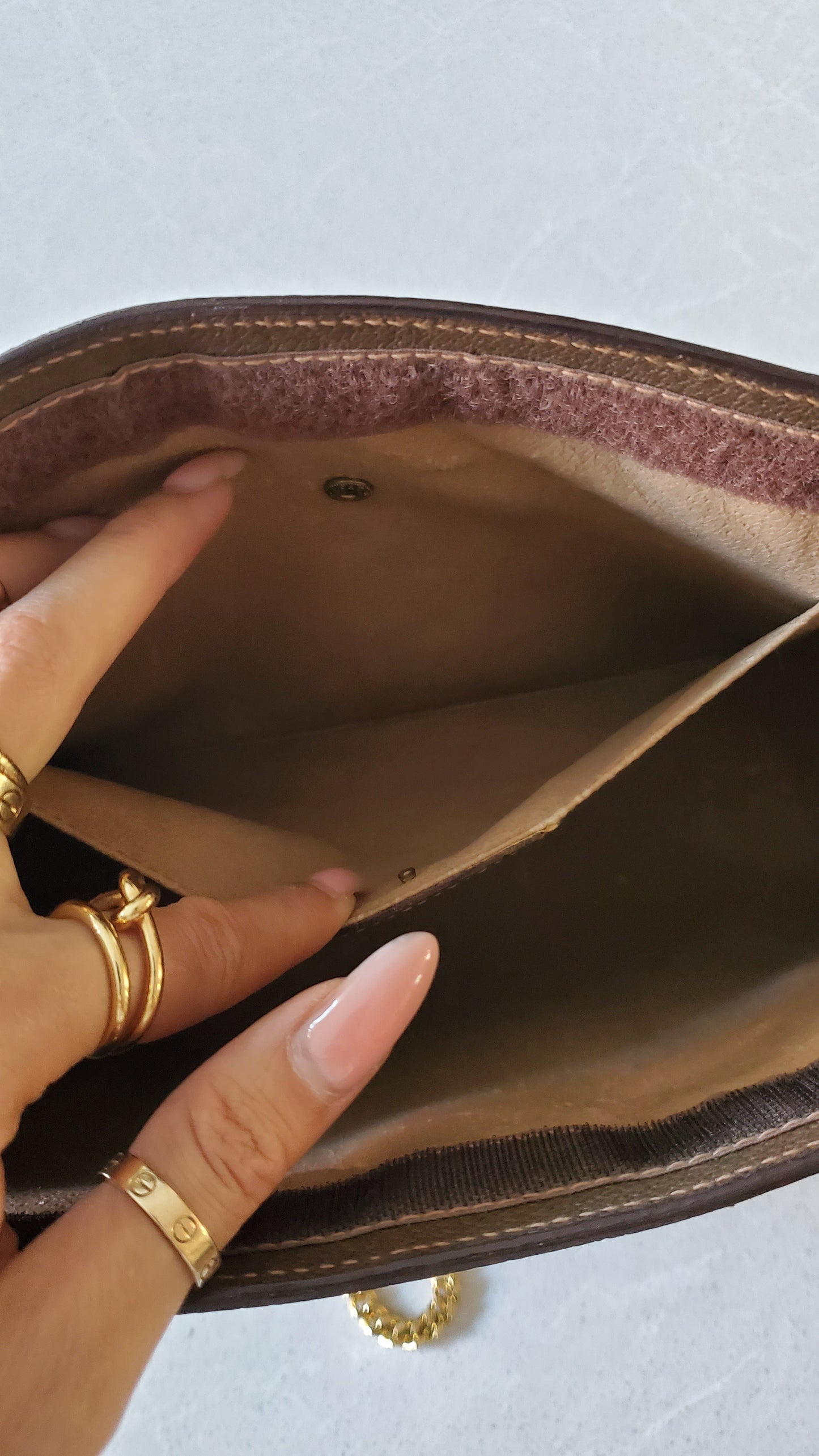 Authentic Vintage Gucci Upcycle Purse on Chains