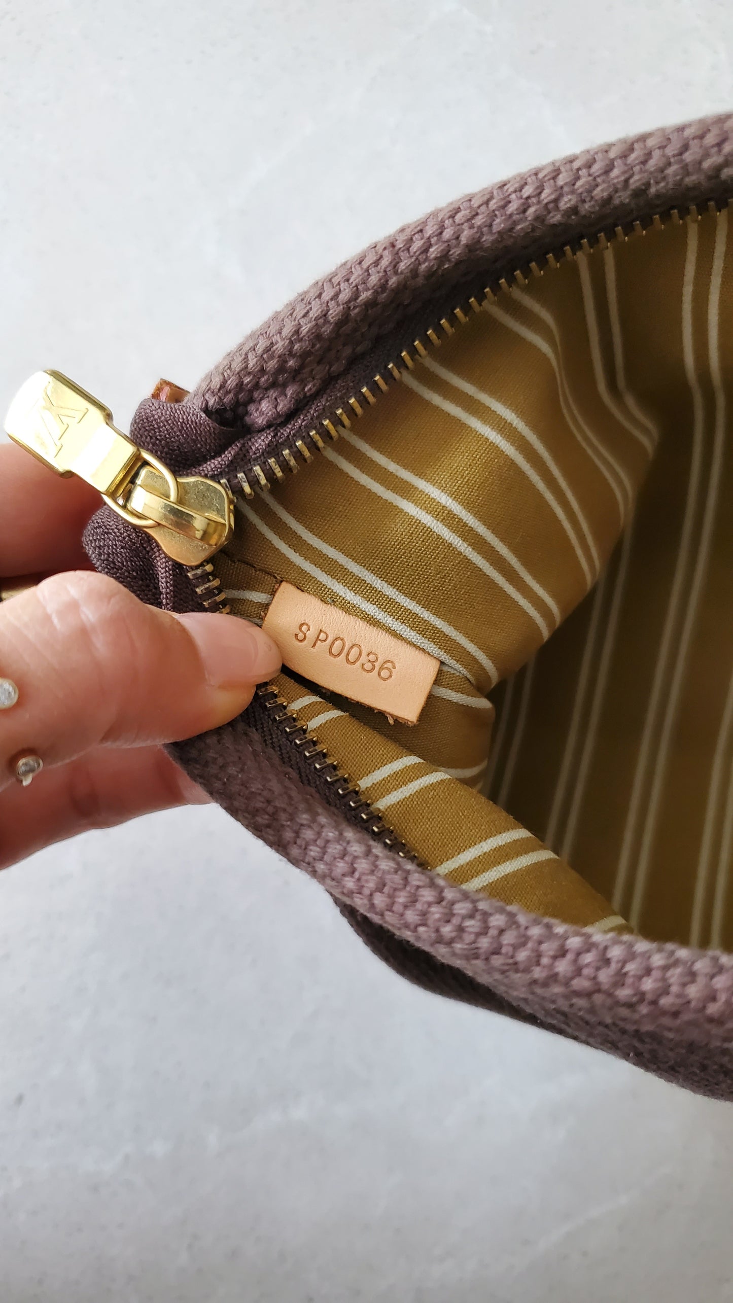 Authentic Louis Vuitton Upcycle Shoulder Purse on Chain/ Strap