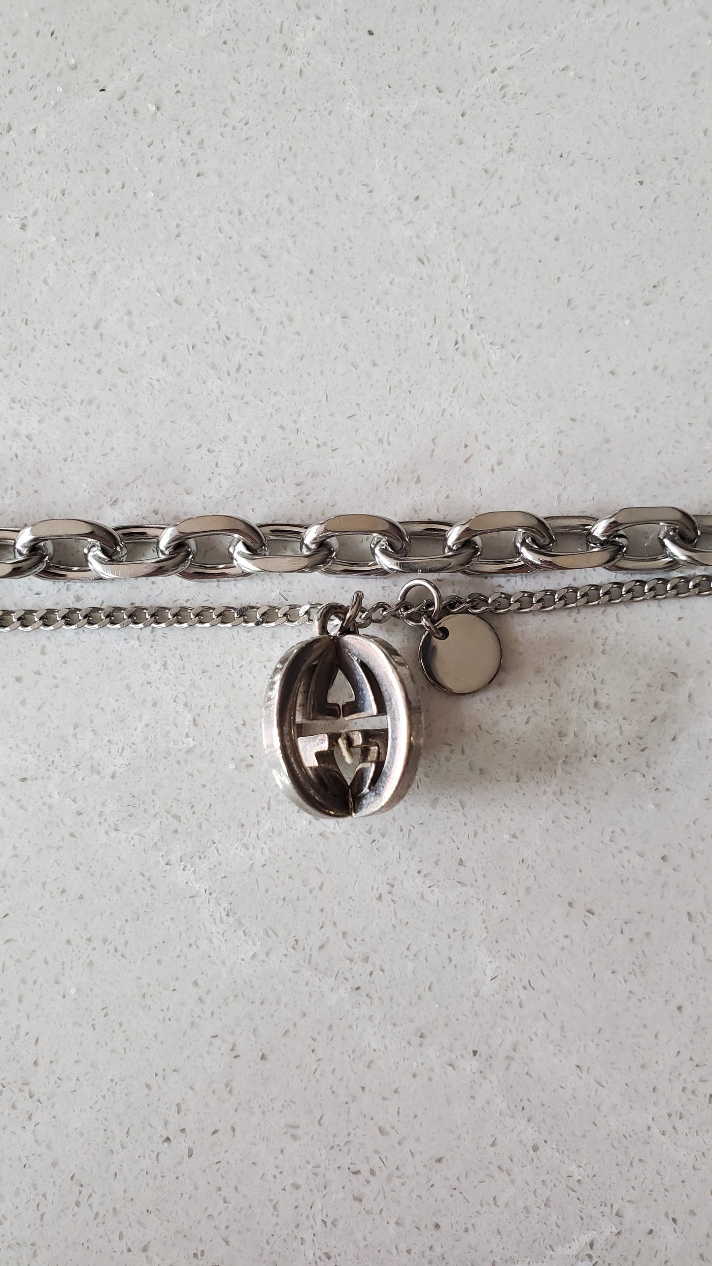 Authentic Gucci Upcycle Layers Necklace