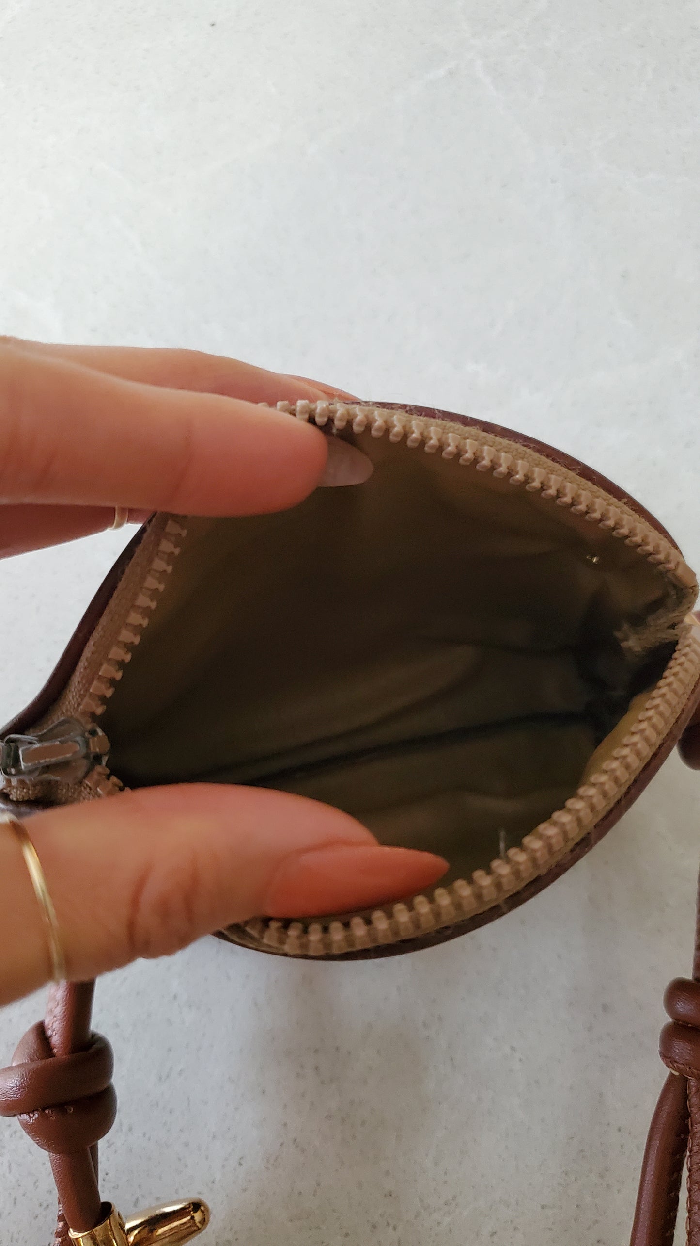 Authentic Vintage Celine Upcycle Mini Pouch on Chain & Strap