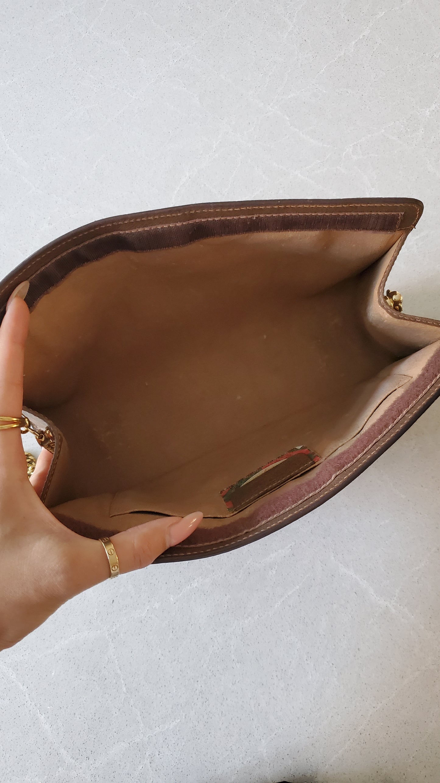 Authentic Vintage Gucci Upcycle Purse on Chains