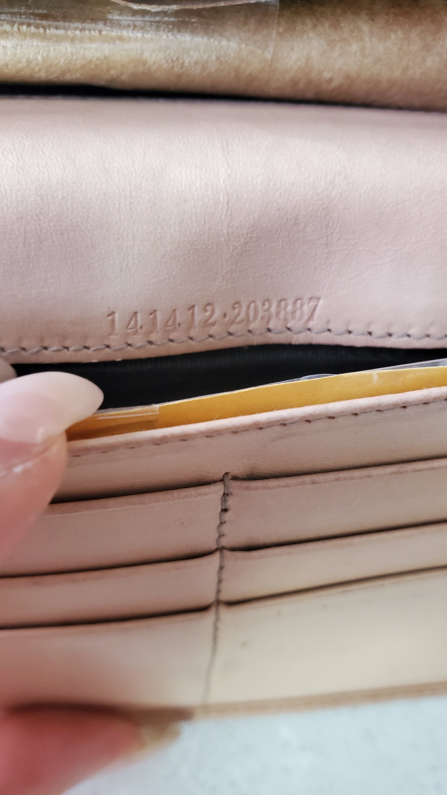 Authentic Gucci Upcycle Wallet on Chains