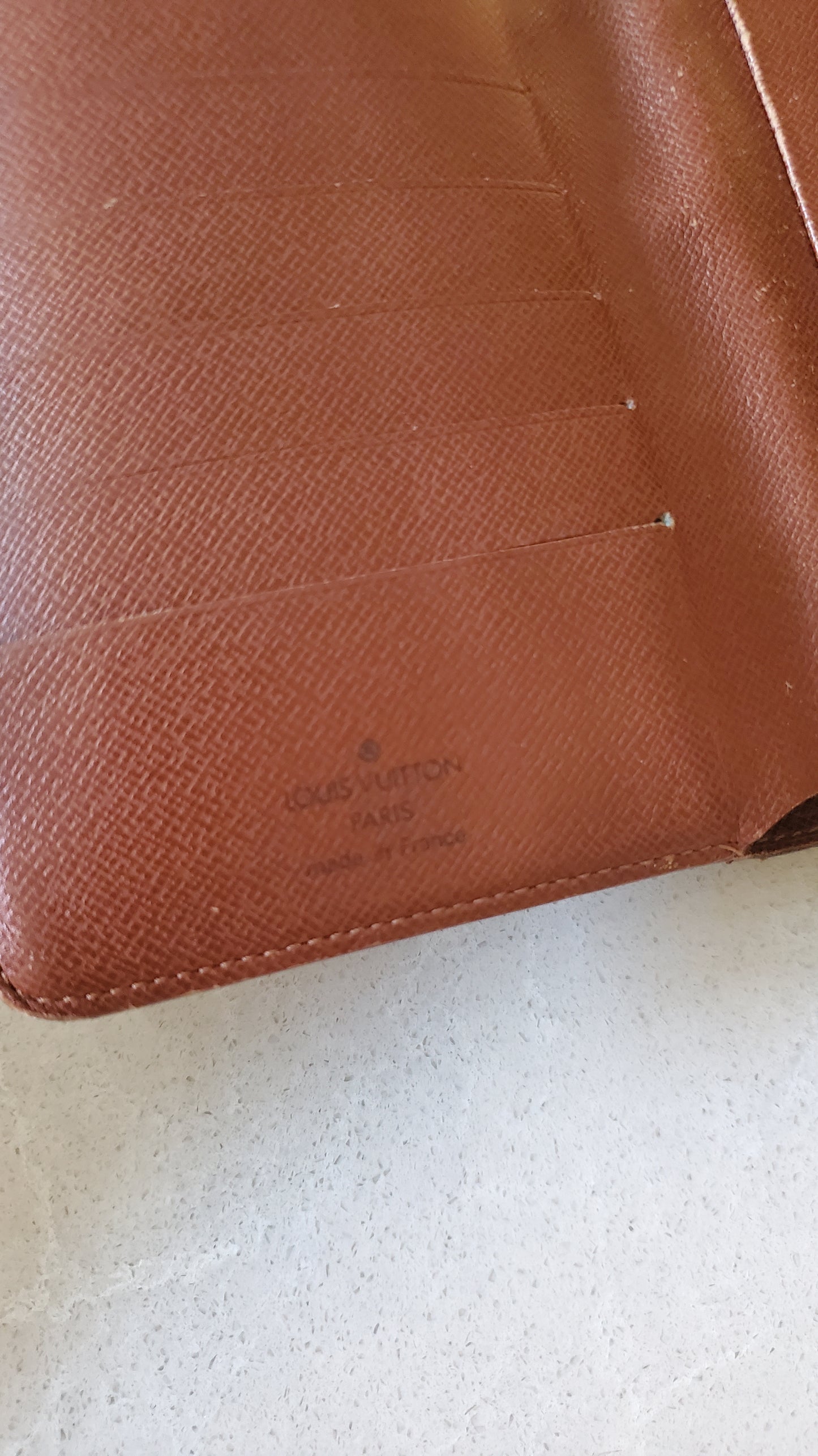 Authentic Vintage Louis Vuitton Upcycle Small Wallet on Strap