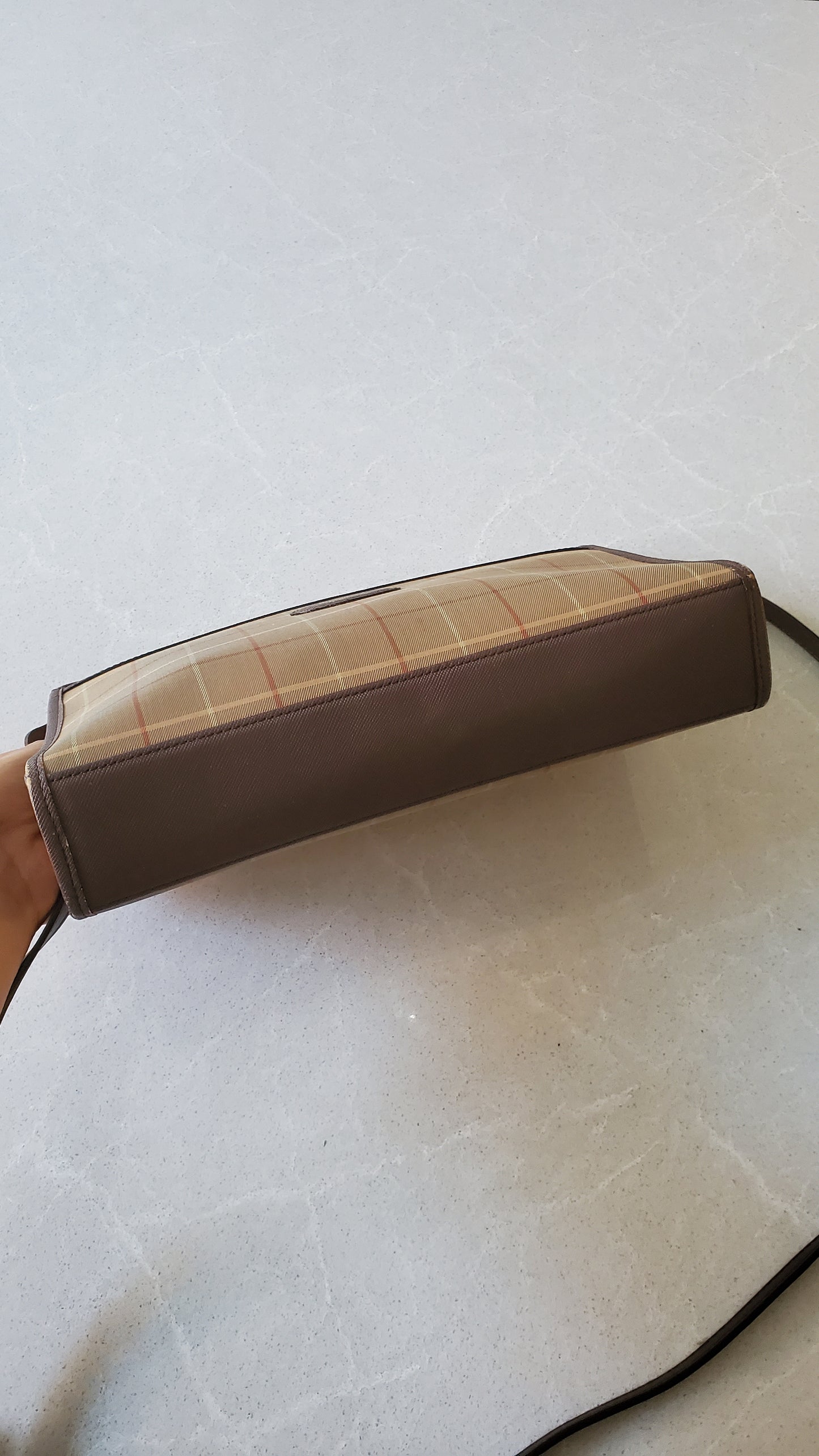 Authentic Burberry Upcycle Purse on Strap