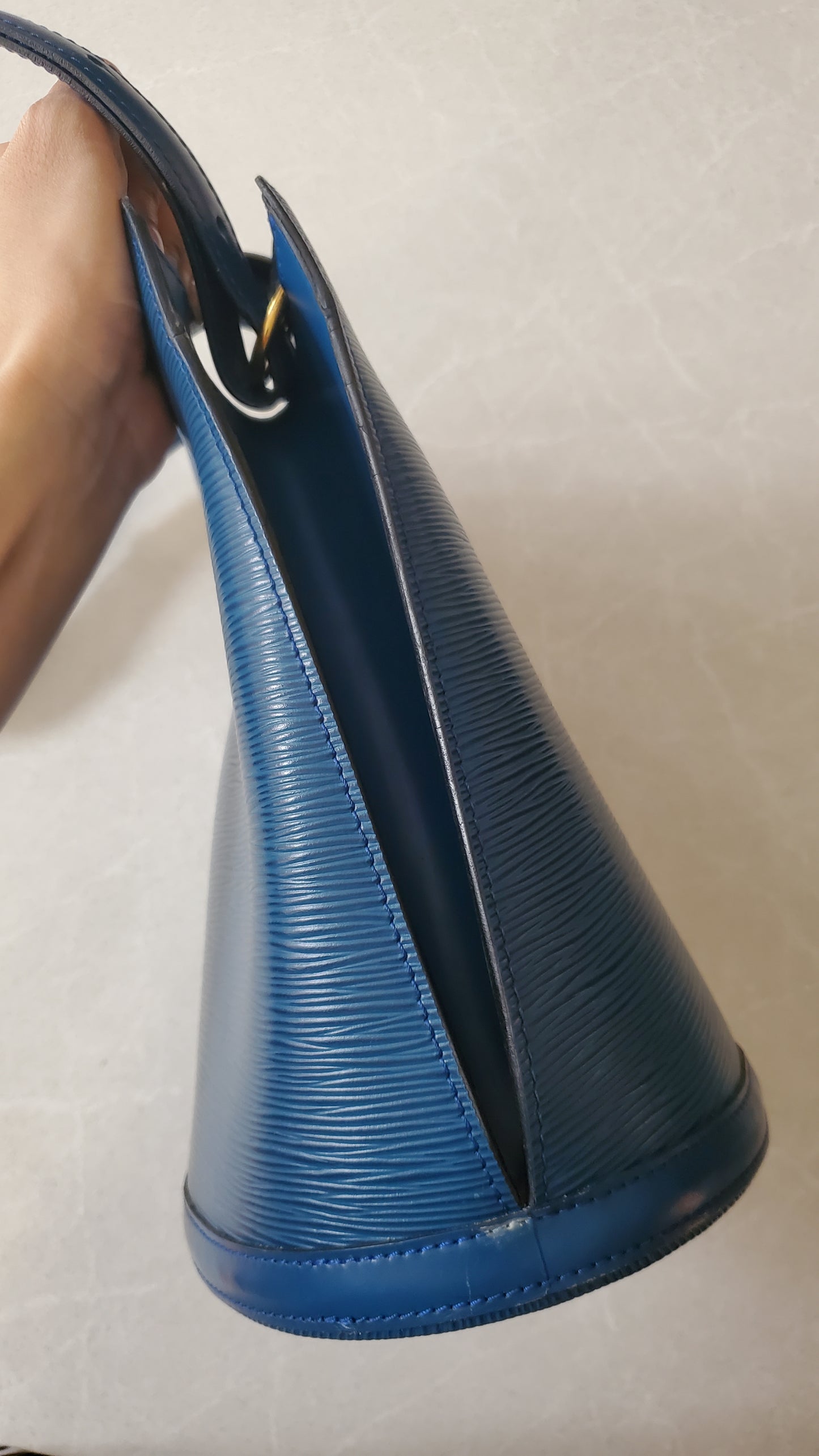 Authentic Vintage Louis Vuitton Blue Epi Bag