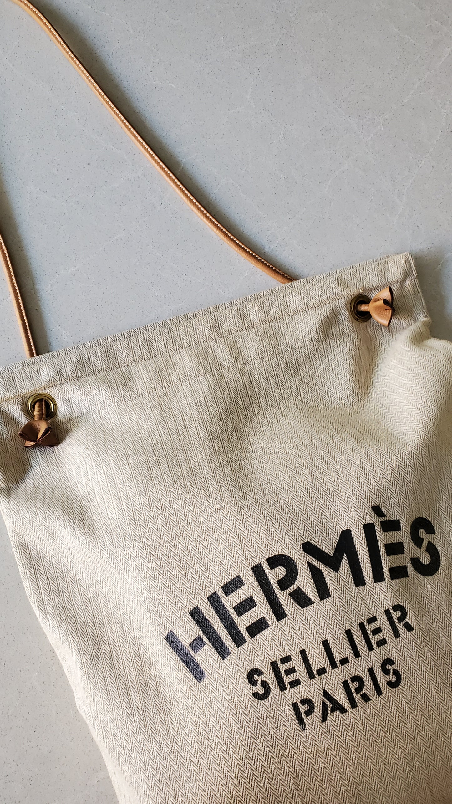 Authentic Hermès Large Tote Bag