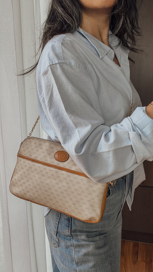 Authentic Gucci Upcycle Purse with Versatile Chain