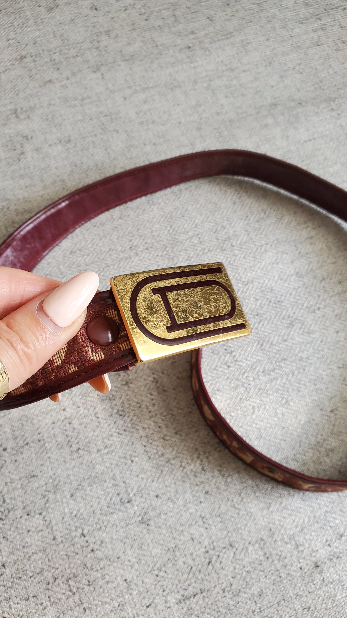 Authentic Vintage Dior Belt