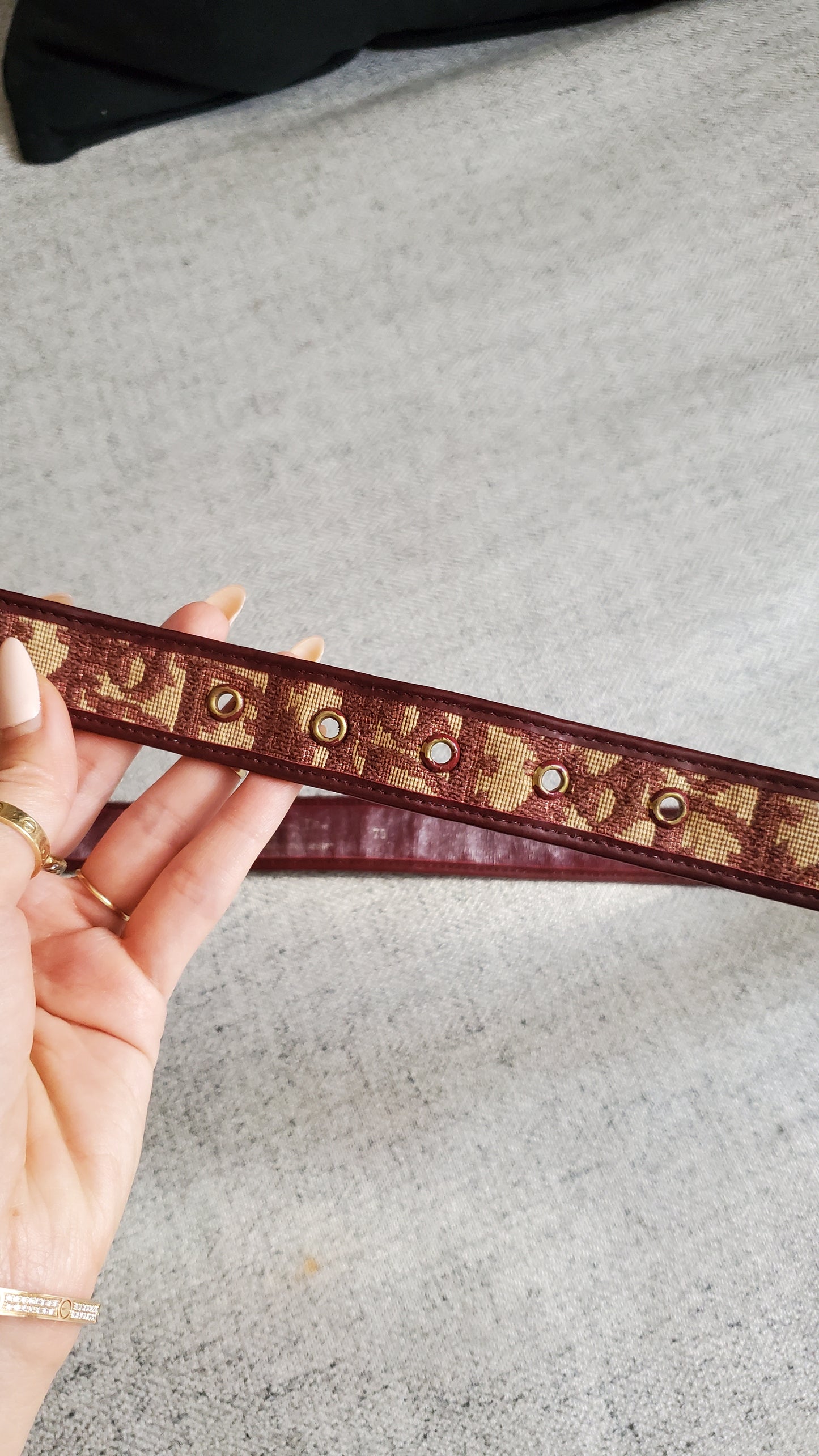 Authentic Vintage Dior Belt