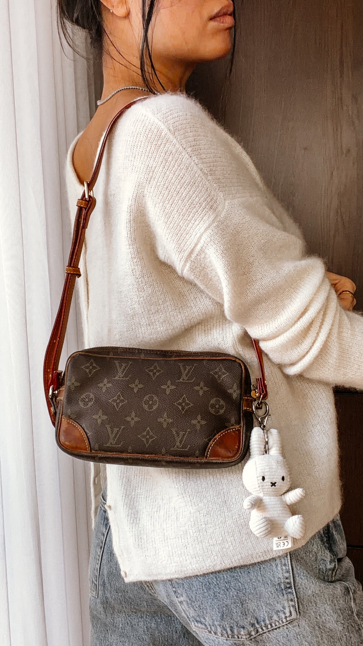 Authentic Vintage Louis Vuitton Upcycle Purse with Strap