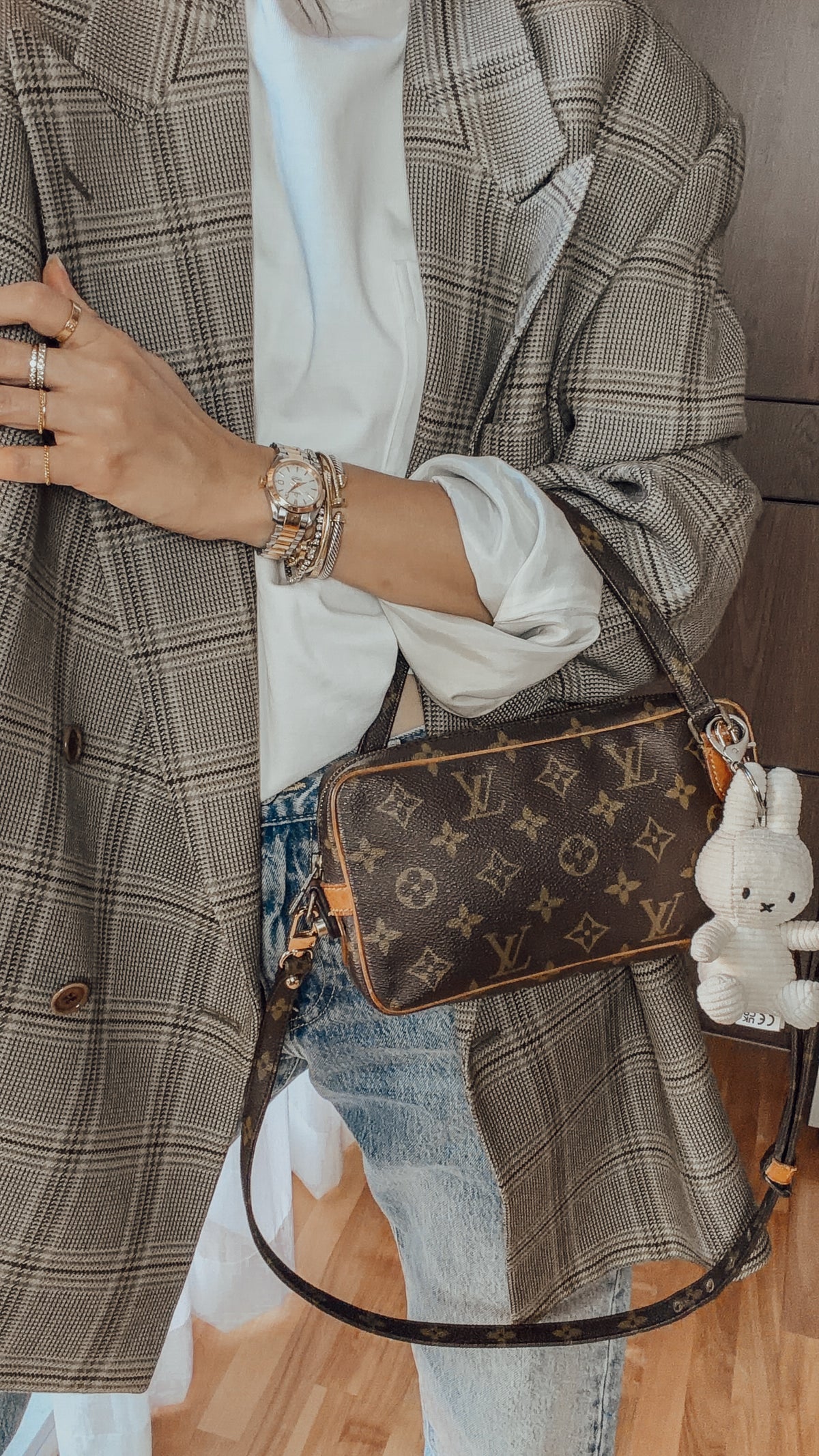 Authentic Vintage Louis Vuitton Upcycle Purse with Straps