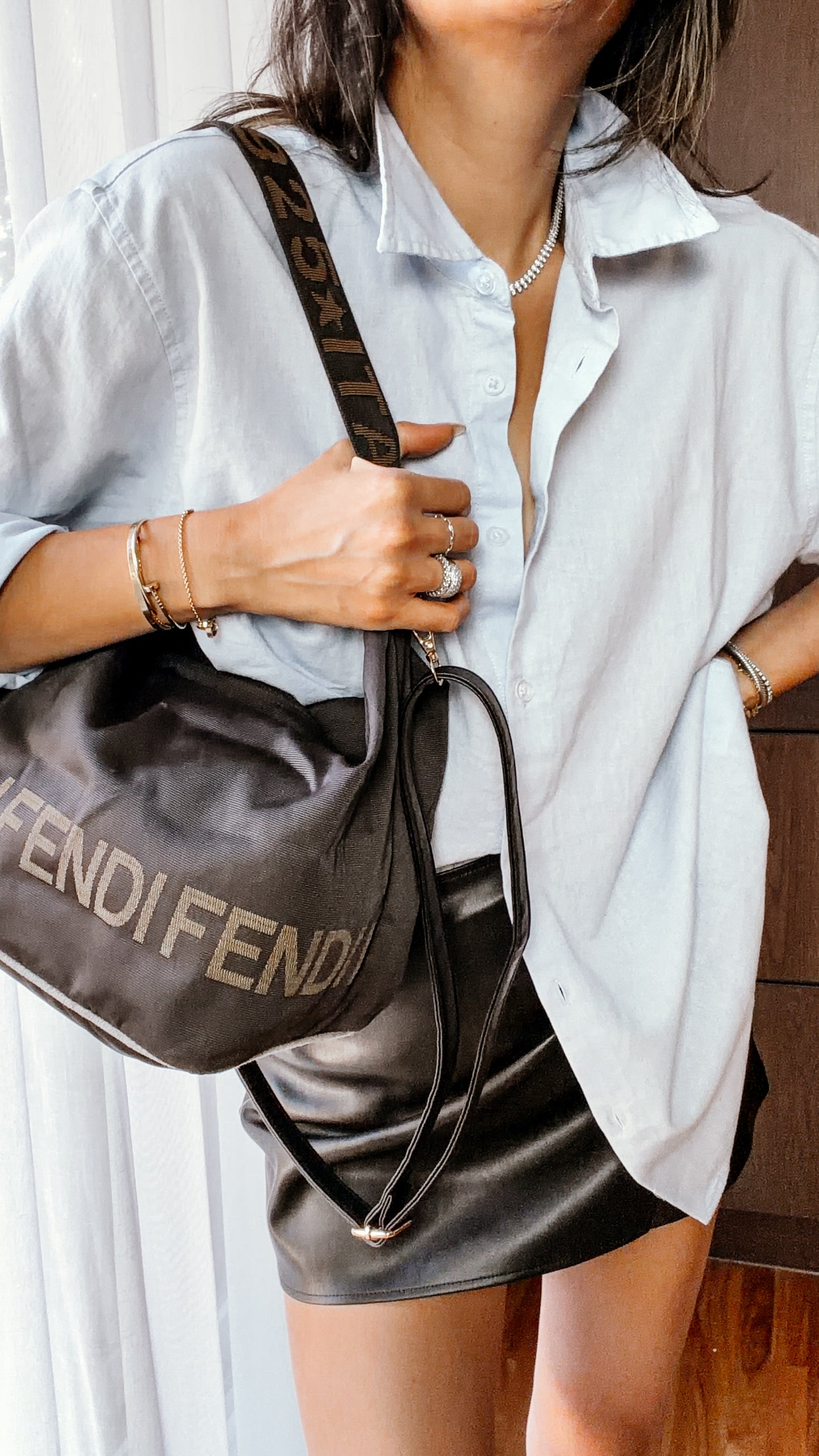 Authentic Vintage Fendi Bag with Straps