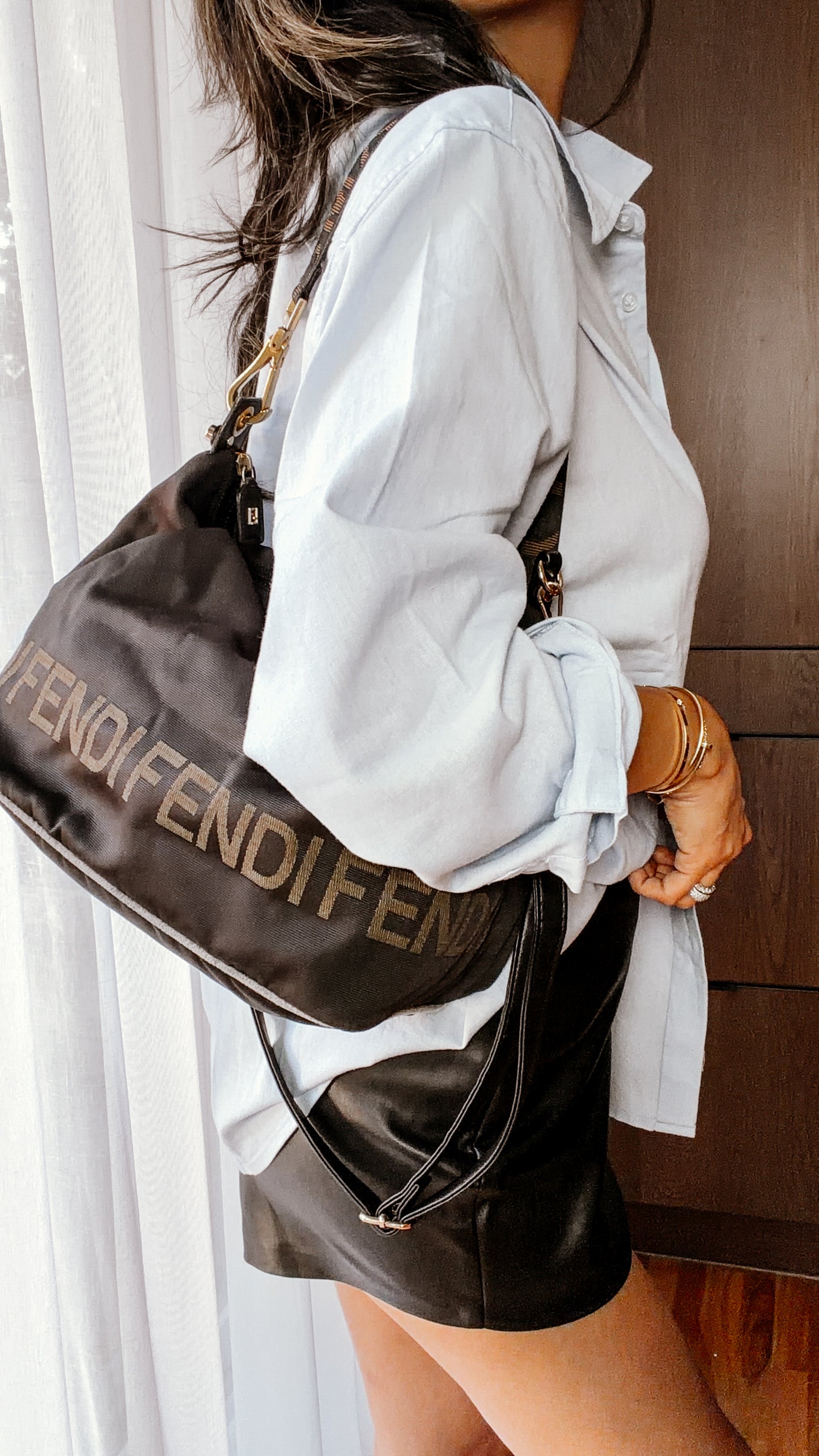 Authentic Vintage Fendi Bag with Straps
