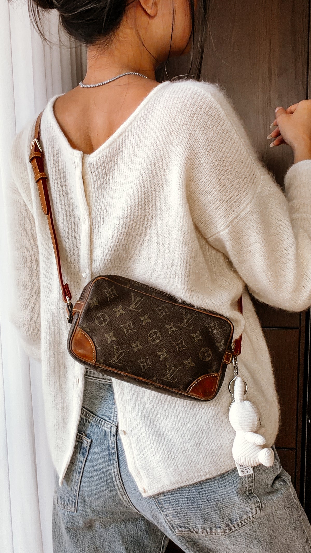 Authentic Vintage Louis Vuitton Upcycle Purse with Strap