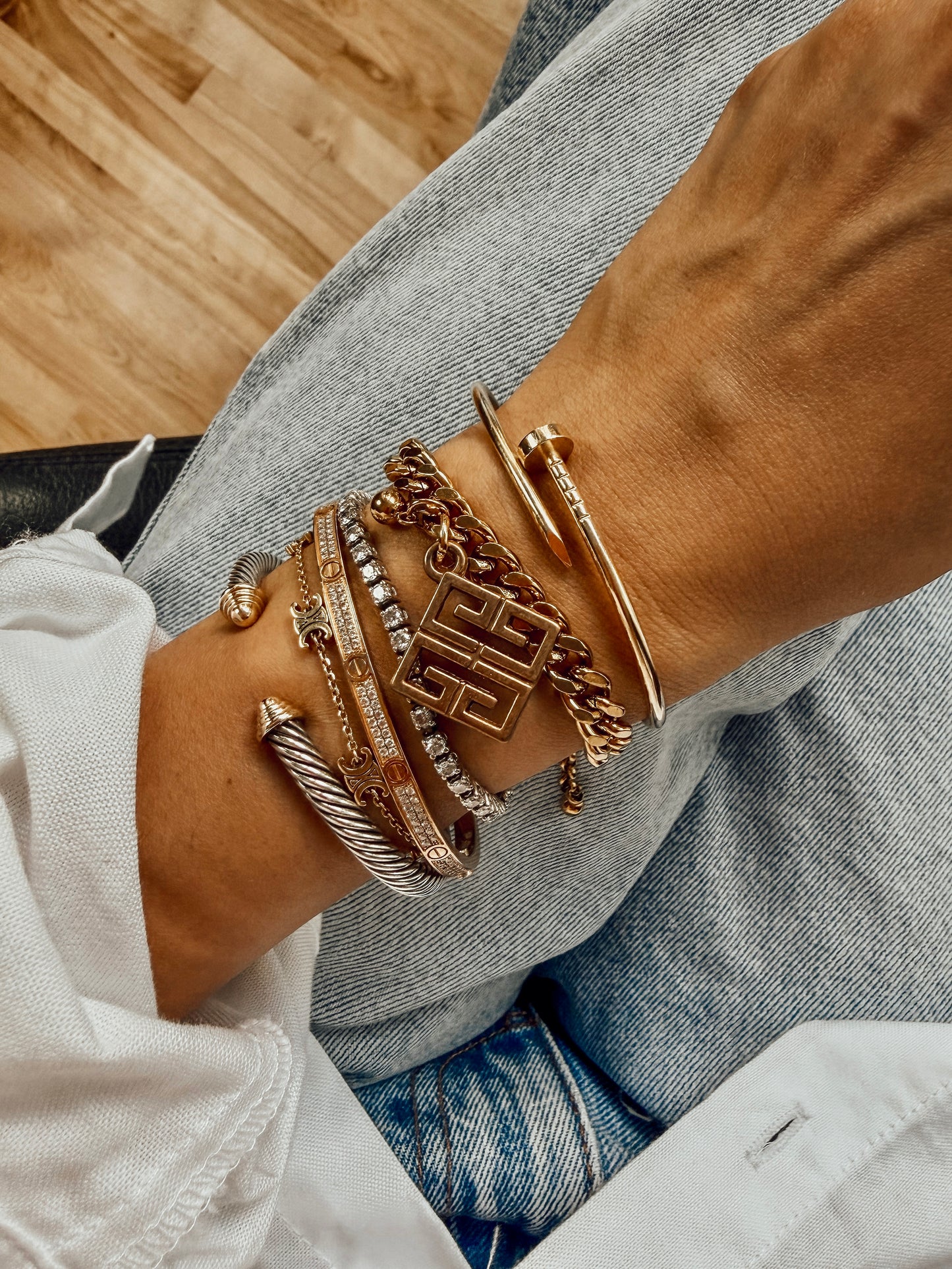 Authentic Givenchy Upcycle Bracelet