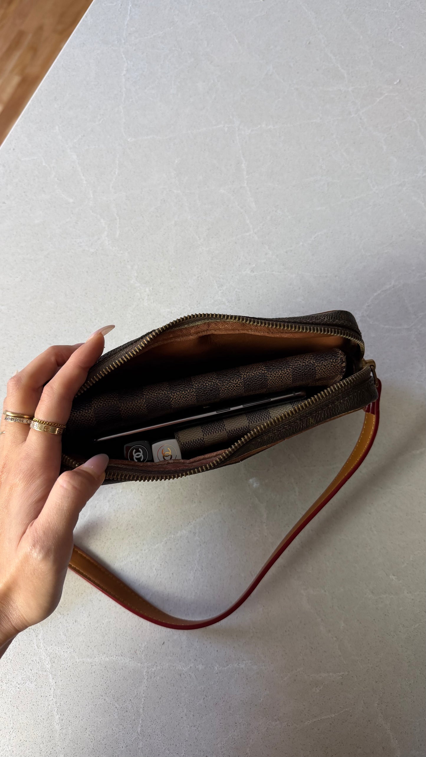 Authentic Vintage Louis Vuitton Upcycle Purse with Strap