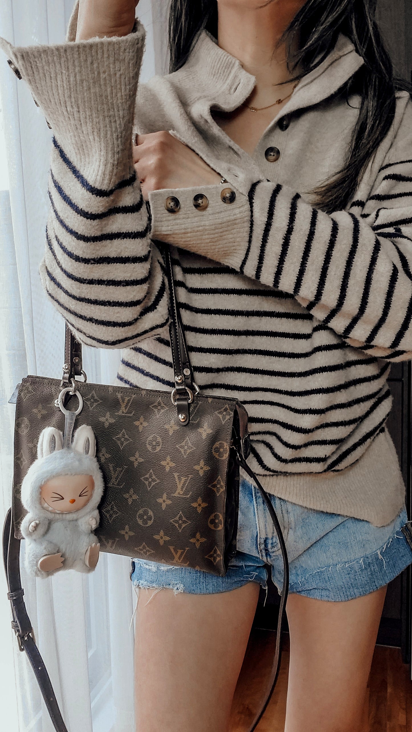 Authentic Vintage Louis Vuitton Upcycle New Gen Charm Bag