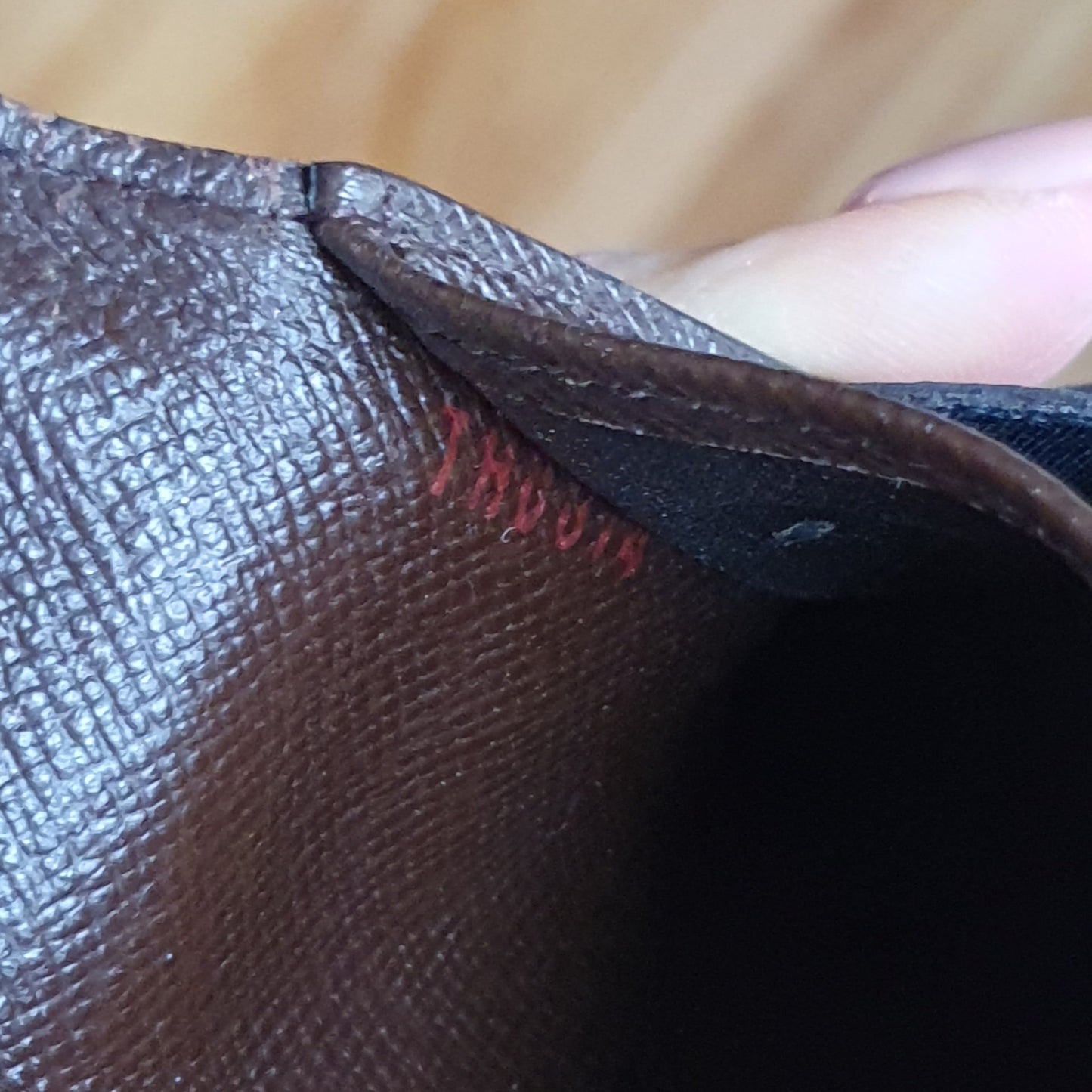 *New Drop* Authentic Louis Vuitton Brown Ebene Upcycle (Open) Wallet on Strap