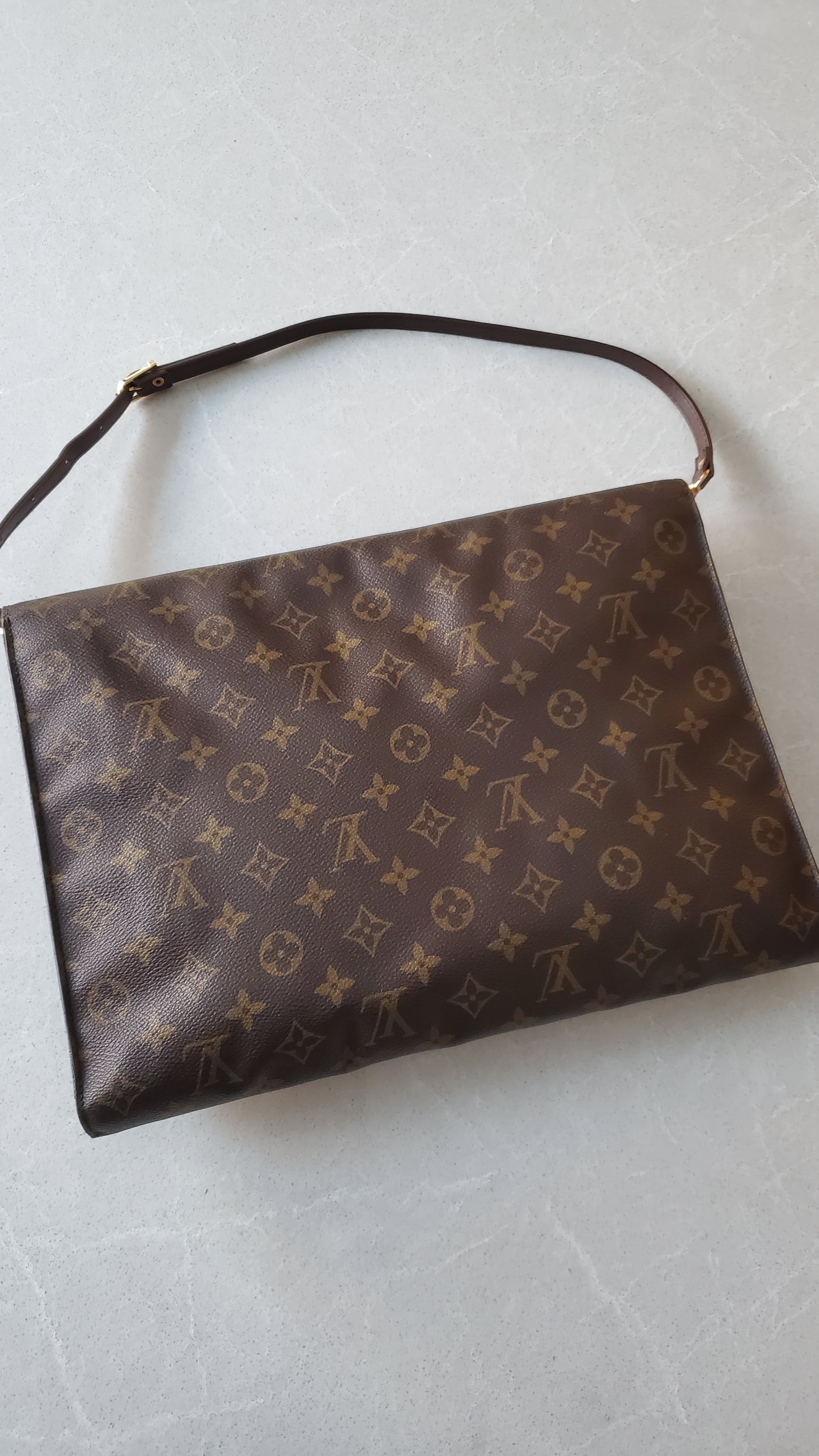 Authentic Vintage Louis Vuitton Upcycle Purse with Shoulder Strap