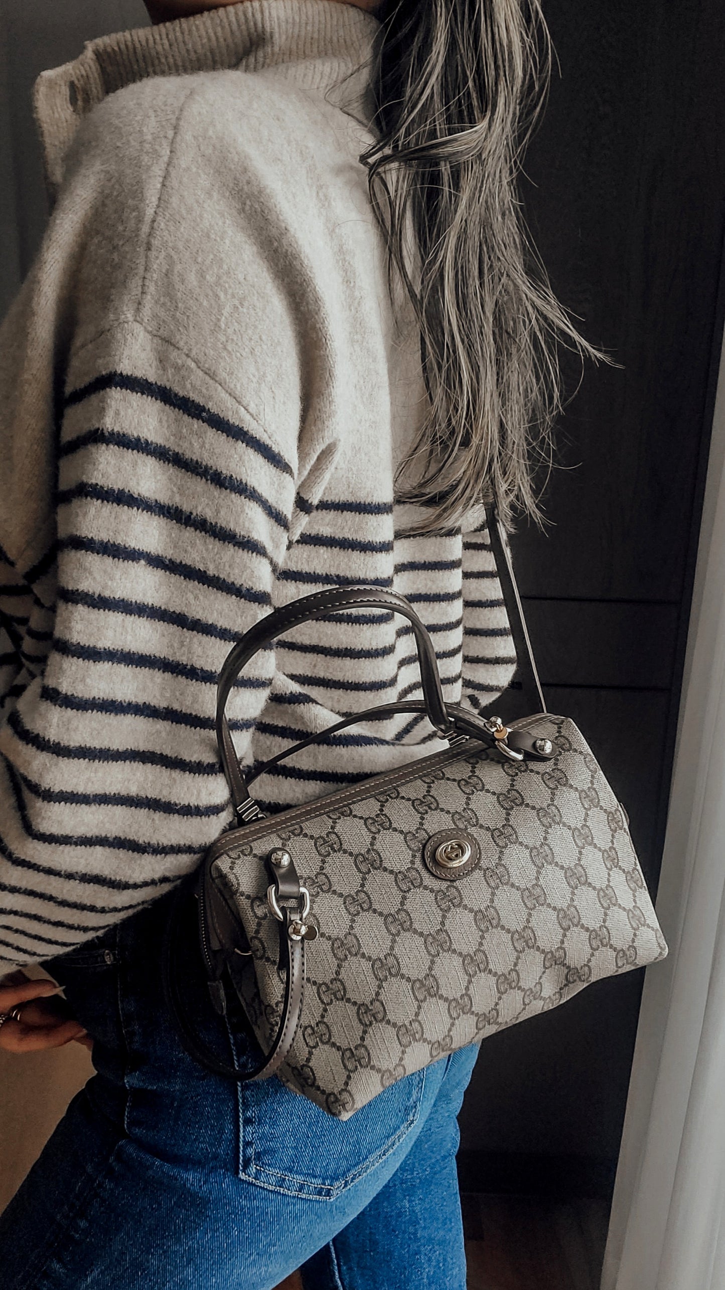 Authentic Vintage Gucci Upcycle Purse with Straps