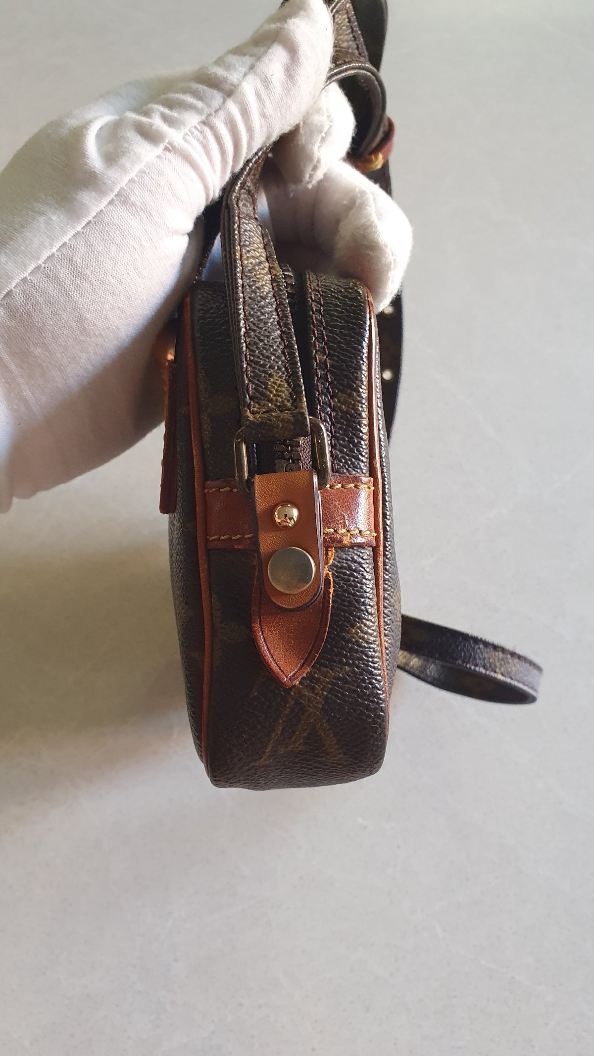 Authentic Vintage Louis Vuitton (2) Upcycle Purse with Straps